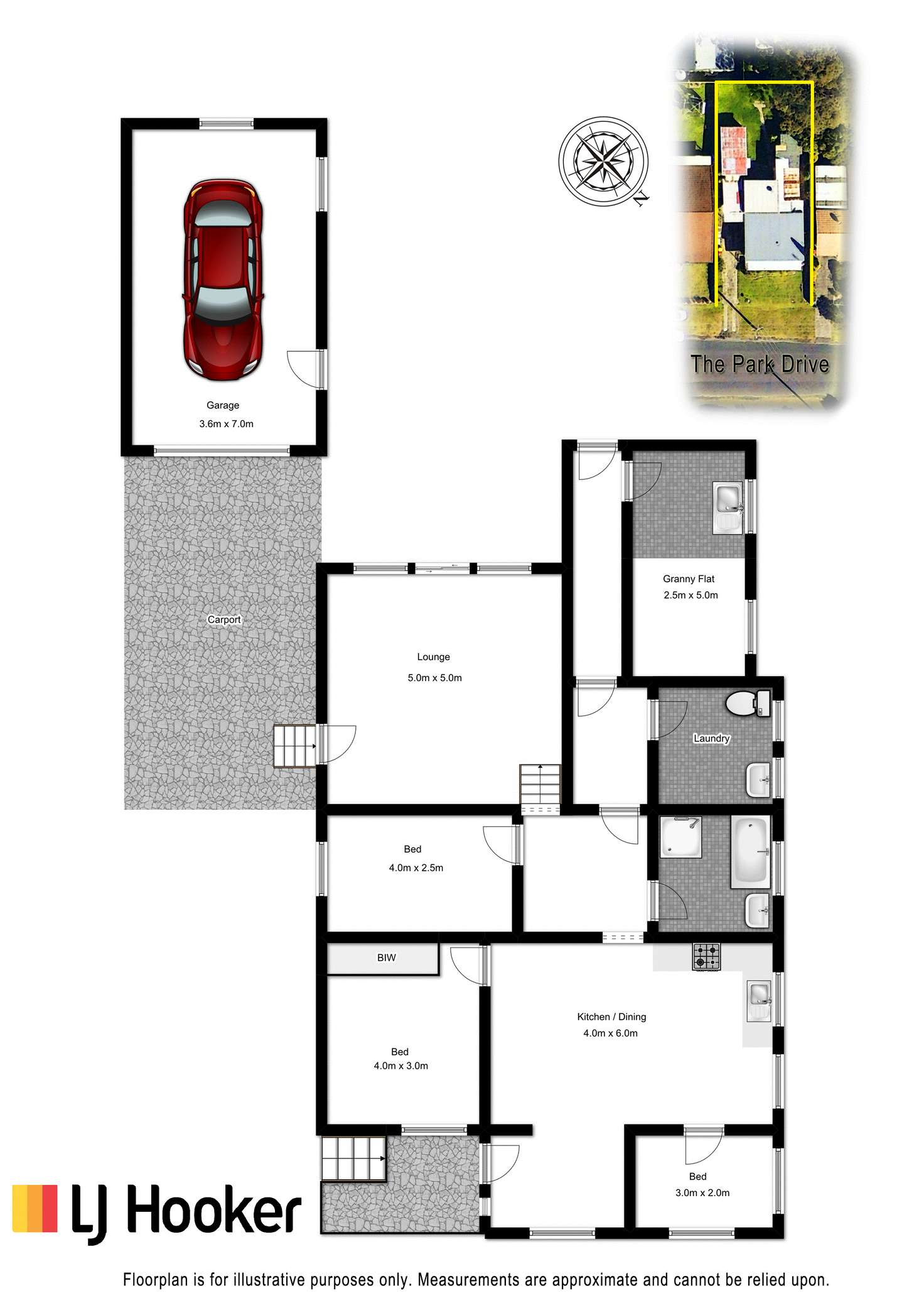 Floorplan of Homely house listing, 9 The Park Drive, Sanctuary Point NSW 2540