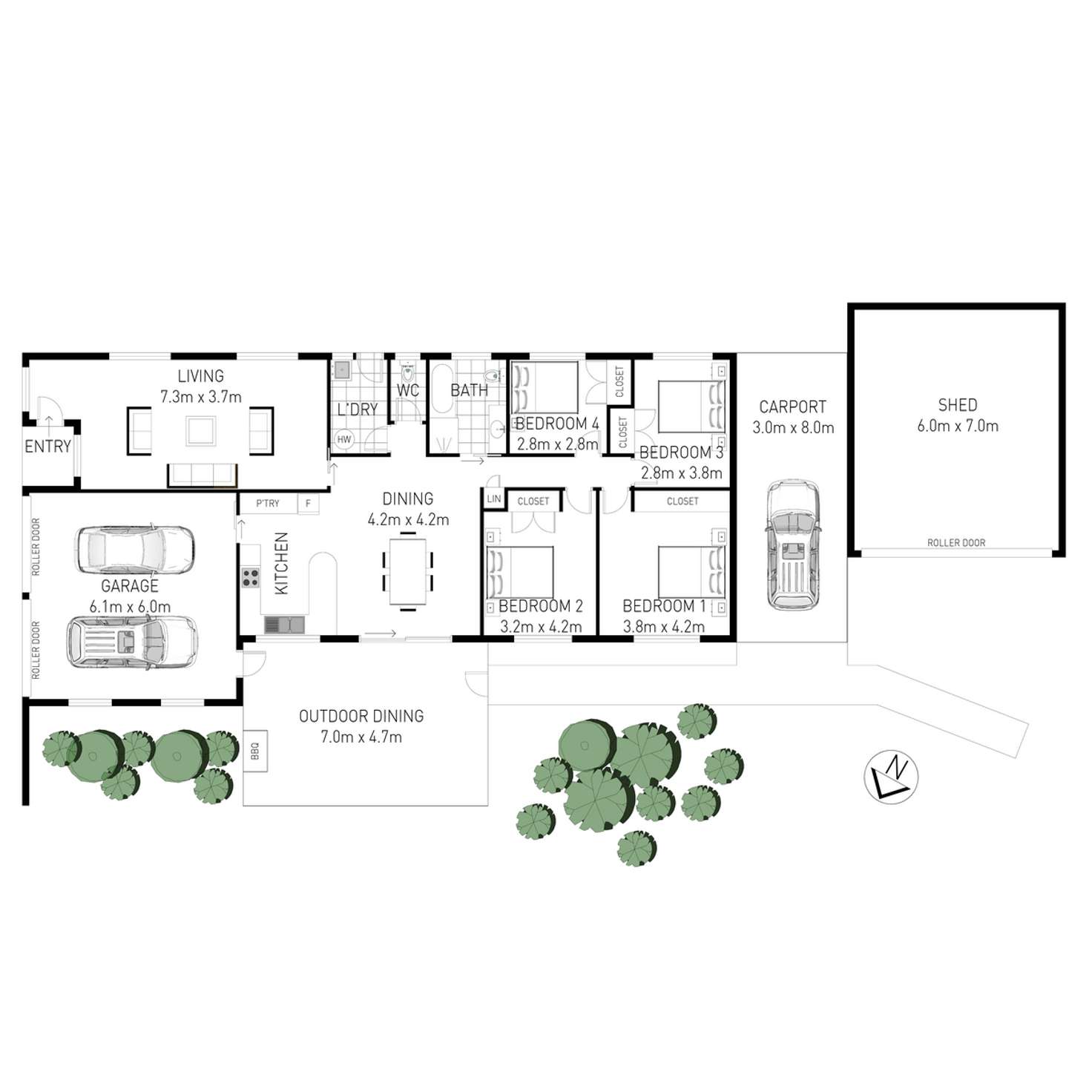 Floorplan of Homely house listing, 89 Northumberland Drive, East Ballina NSW 2478