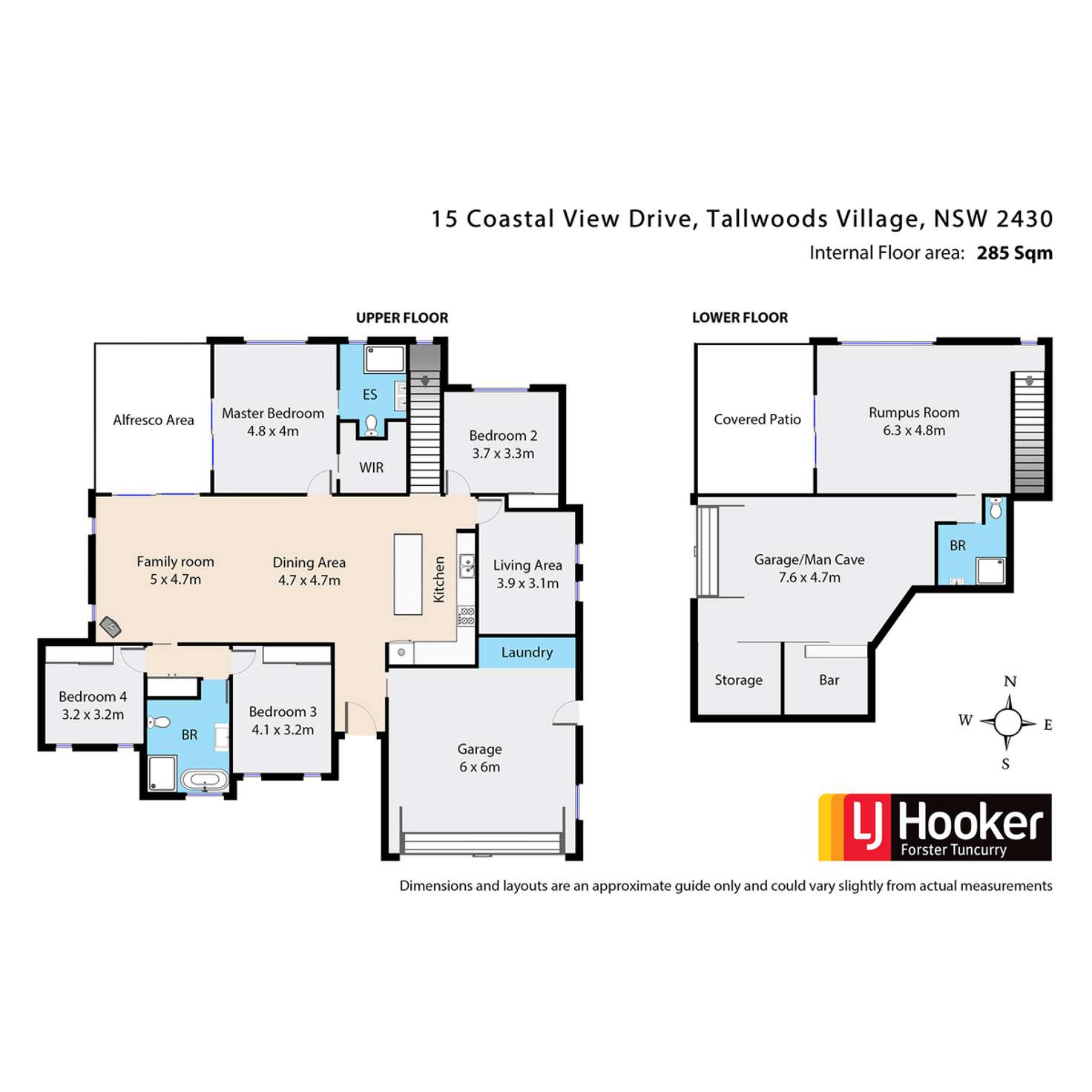 Floorplan of Homely house listing, 15 Coastal View Drive, Tallwoods Village NSW 2430
