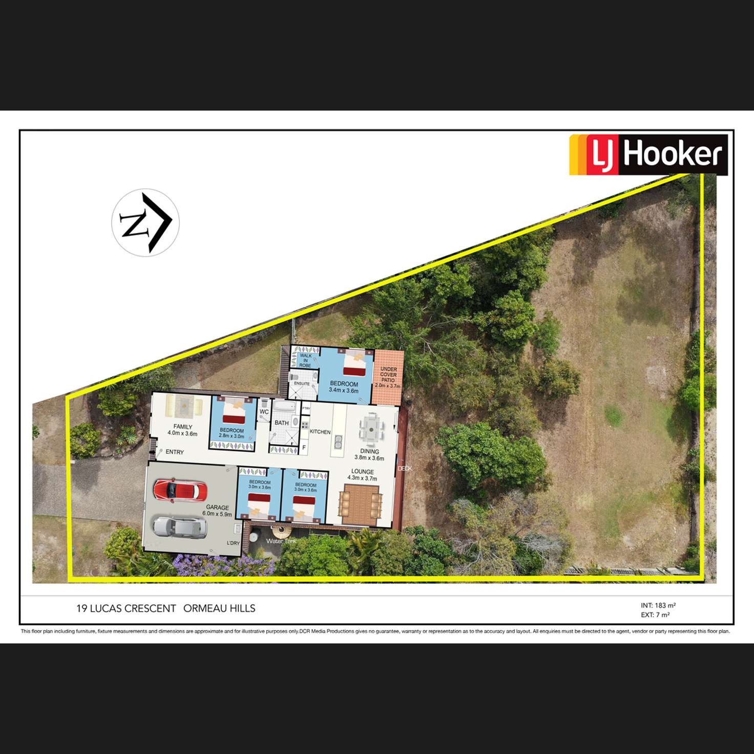 Floorplan of Homely house listing, 19 Lucas Crescent, Ormeau Hills QLD 4208