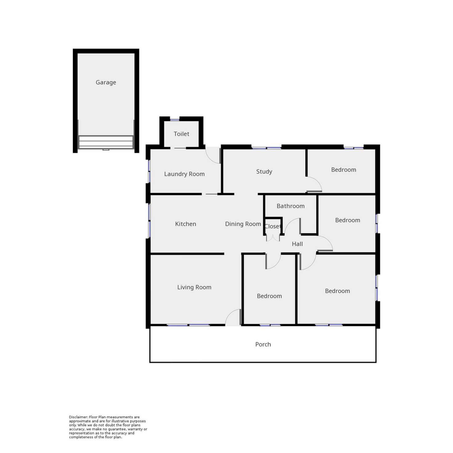 Floorplan of Homely house listing, 16 Robertson Street, Manjimup WA 6258