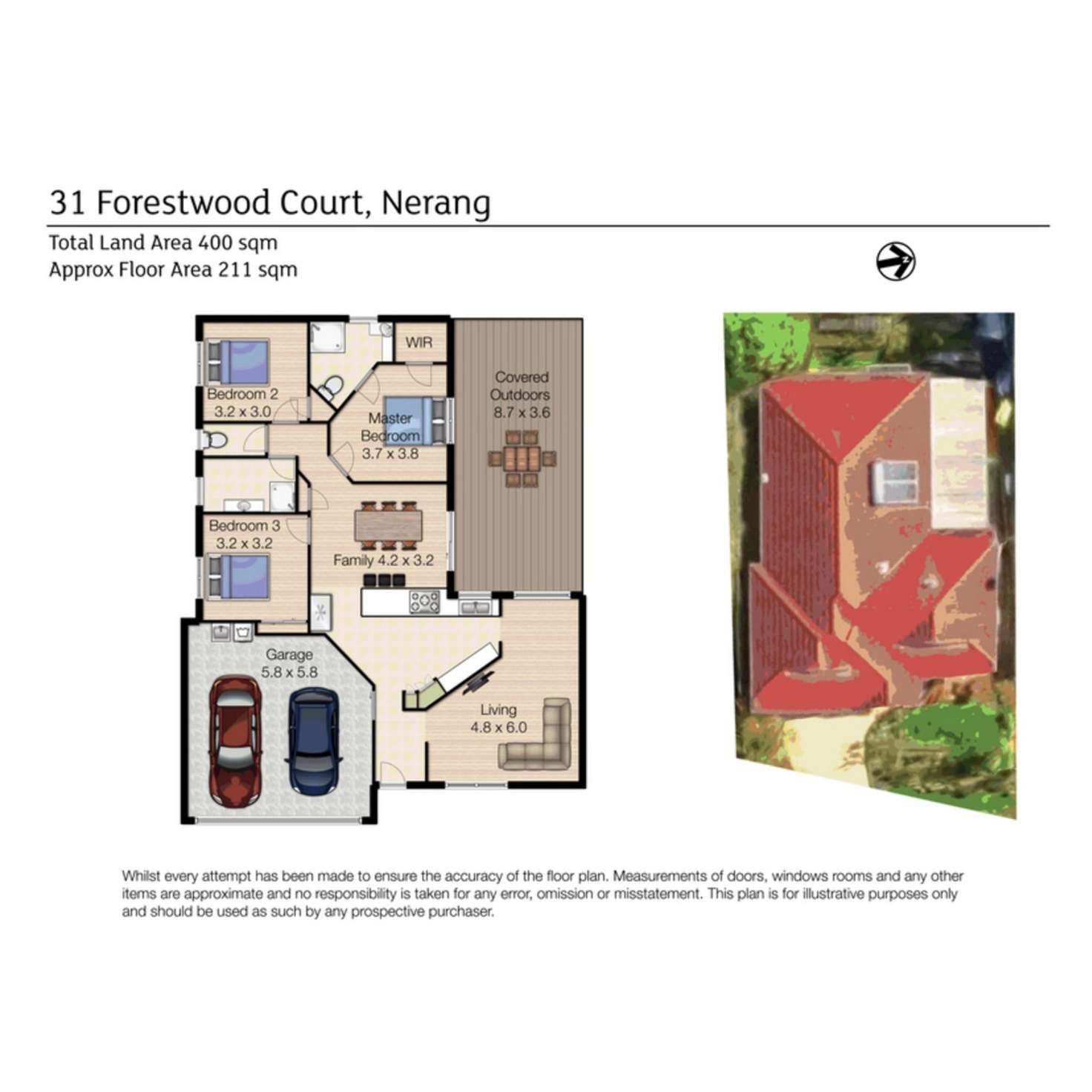 Floorplan of Homely house listing, 31 Forestwood Court, Nerang QLD 4211