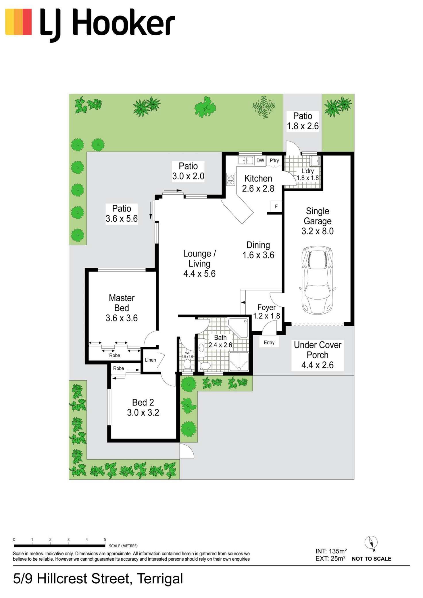 Floorplan of Homely townhouse listing, 5/9 Hillcrest Street, Terrigal NSW 2260