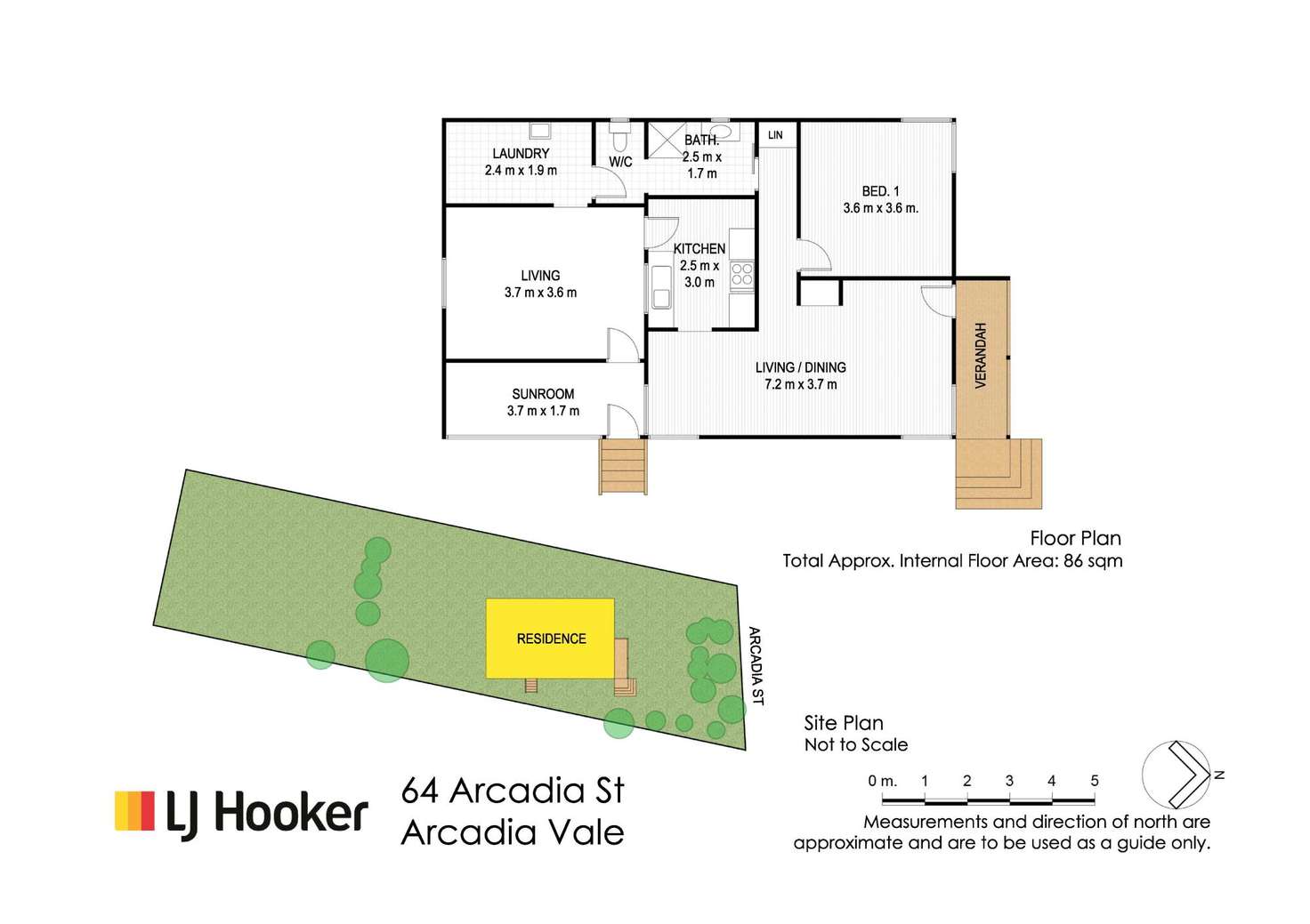 Floorplan of Homely house listing, 64 Arcadia Street, Arcadia Vale NSW 2283