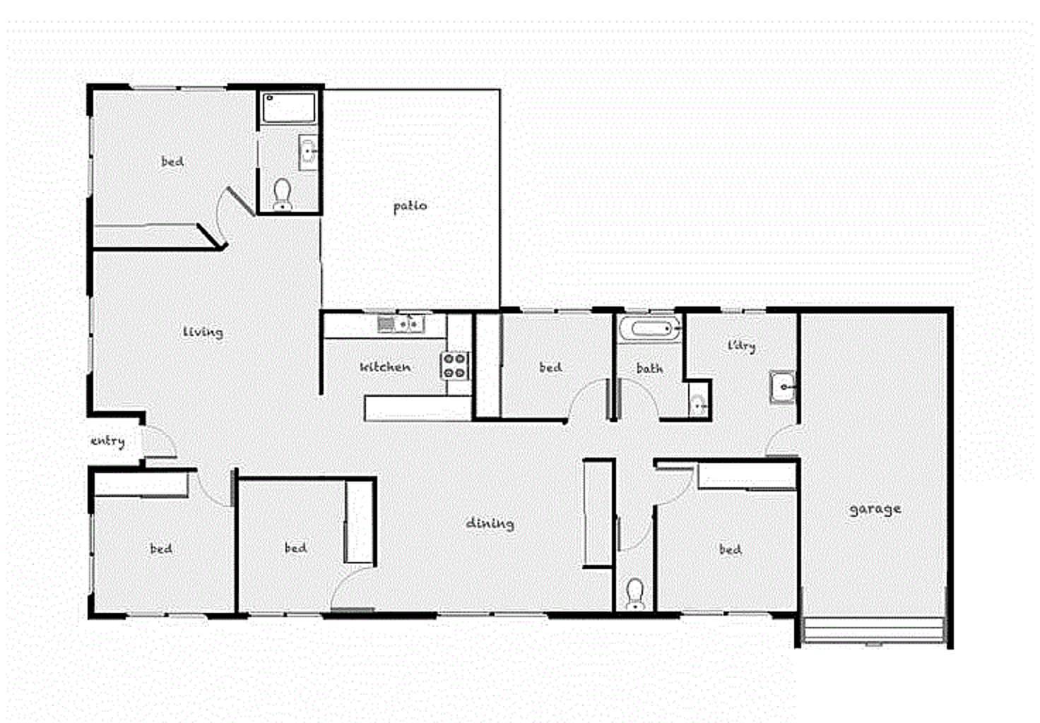 Floorplan of Homely house listing, 91 Jungara Road, Redlynch QLD 4870