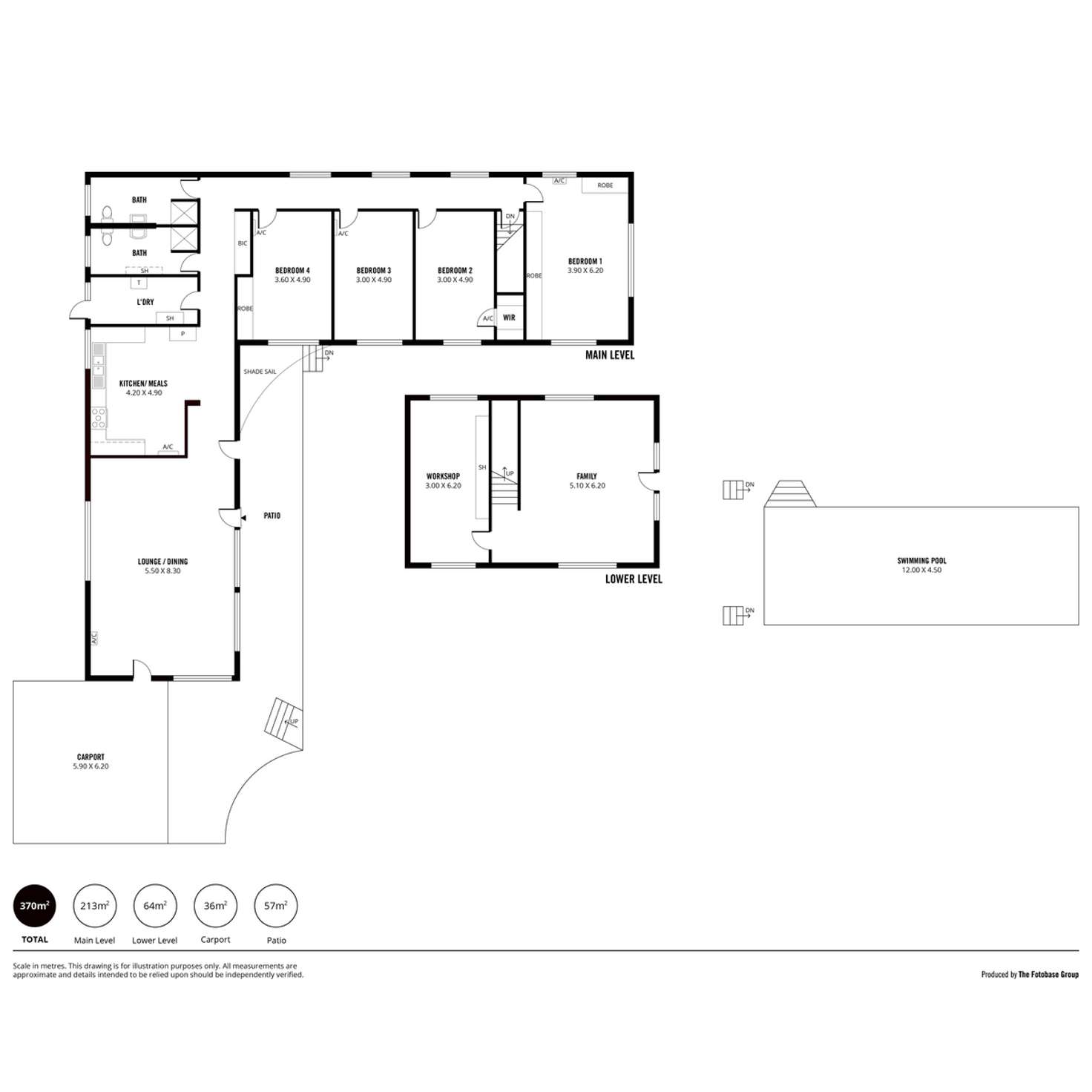 Floorplan of Homely house listing, 4 Borthwick Court, Beaumont SA 5066