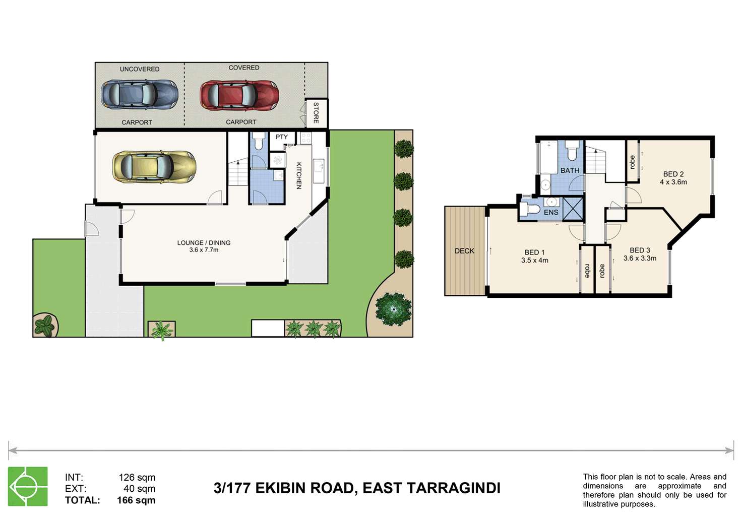 Floorplan of Homely townhouse listing, 3/177 Ekibin Road East, Tarragindi QLD 4121