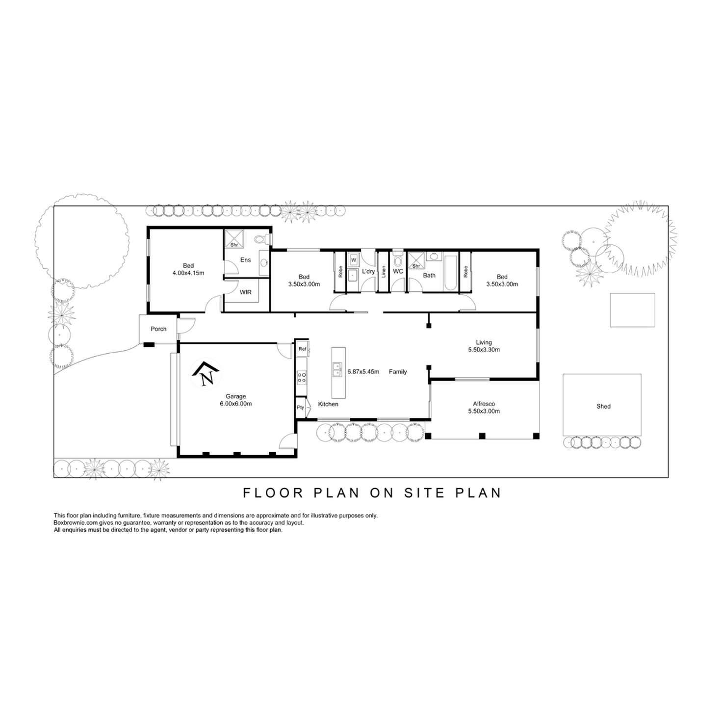 Floorplan of Homely house listing, 6 Merlot Lane, Point Cook VIC 3030