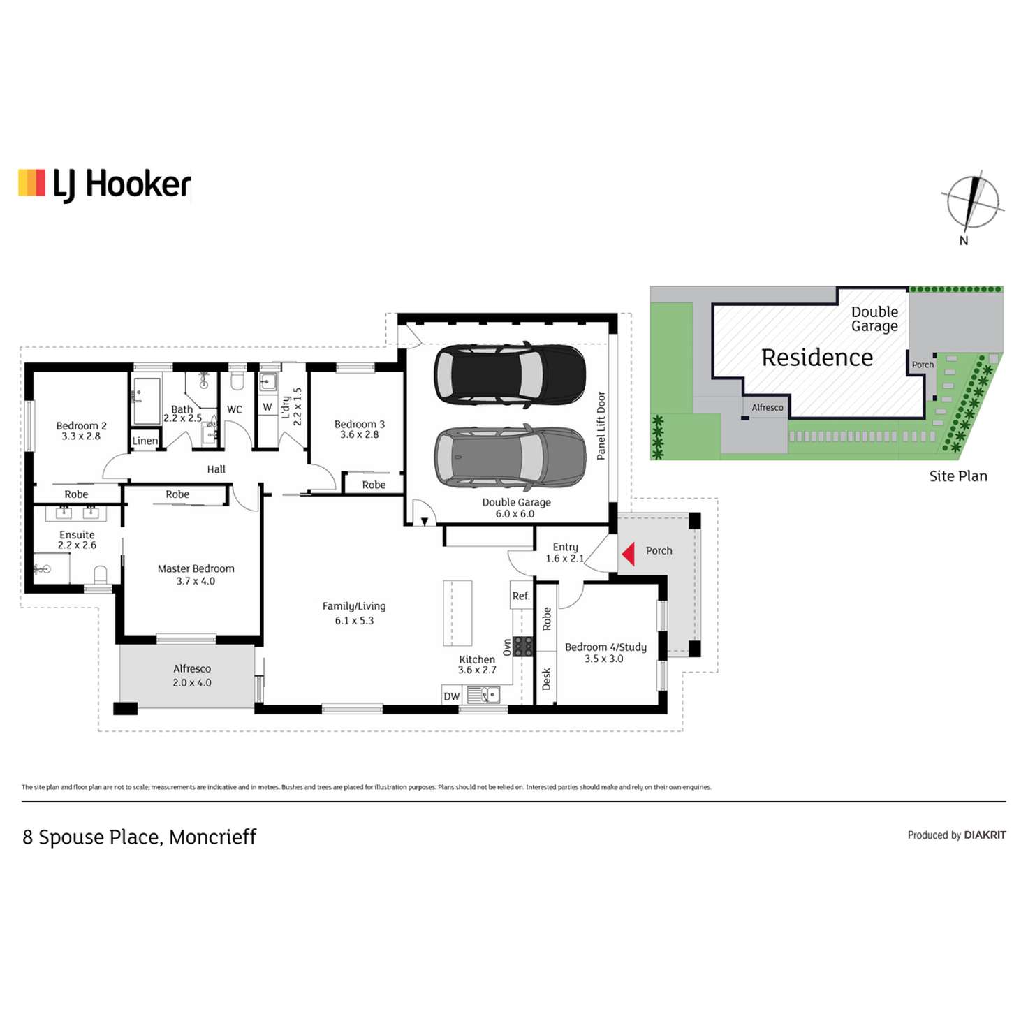 Floorplan of Homely house listing, 8 Spouse Place, Moncrieff ACT 2914