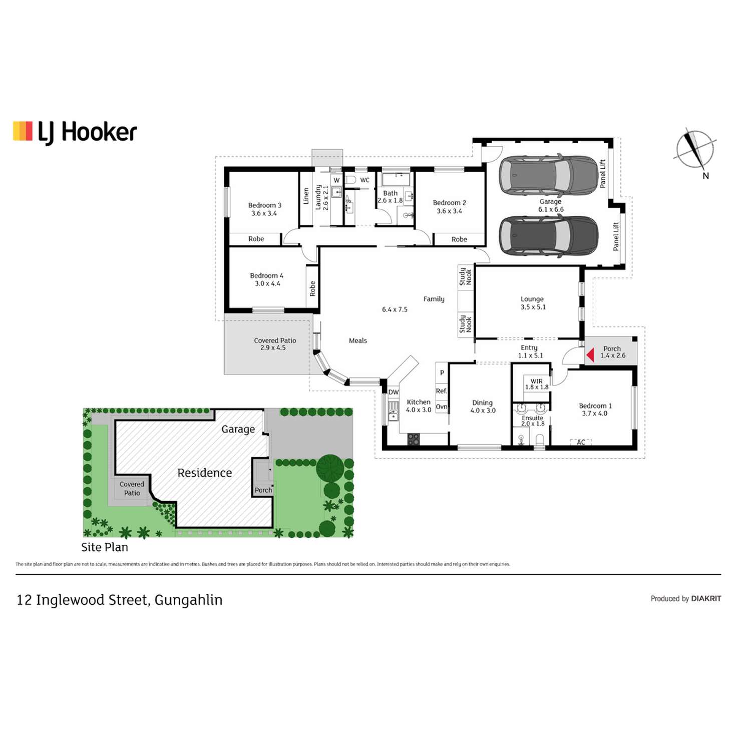 Floorplan of Homely house listing, 12 Inglewood Street, Gungahlin ACT 2912