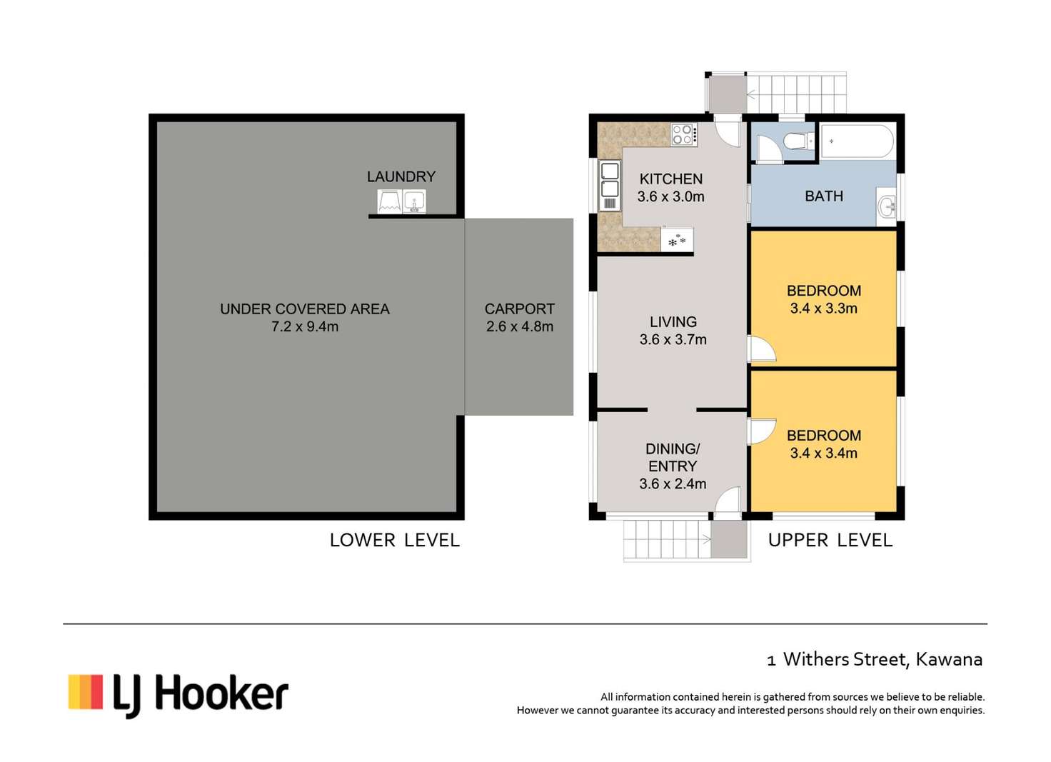 Floorplan of Homely house listing, 1 Withers Street, Kawana QLD 4701