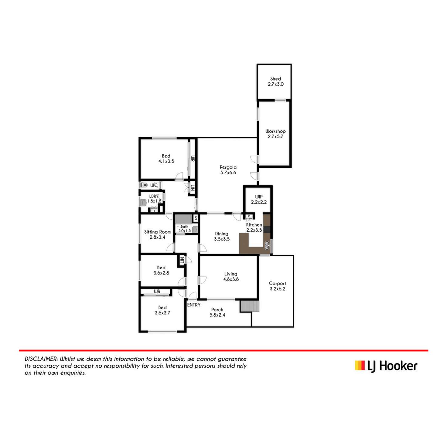 Floorplan of Homely house listing, 21 Stella Place, Blacktown NSW 2148