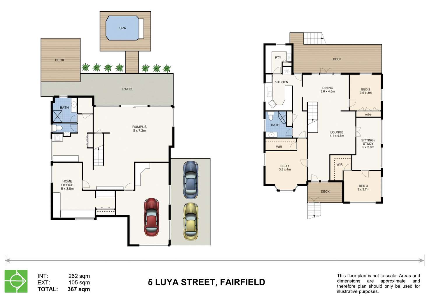Floorplan of Homely house listing, 5 Luya Street, Fairfield QLD 4103
