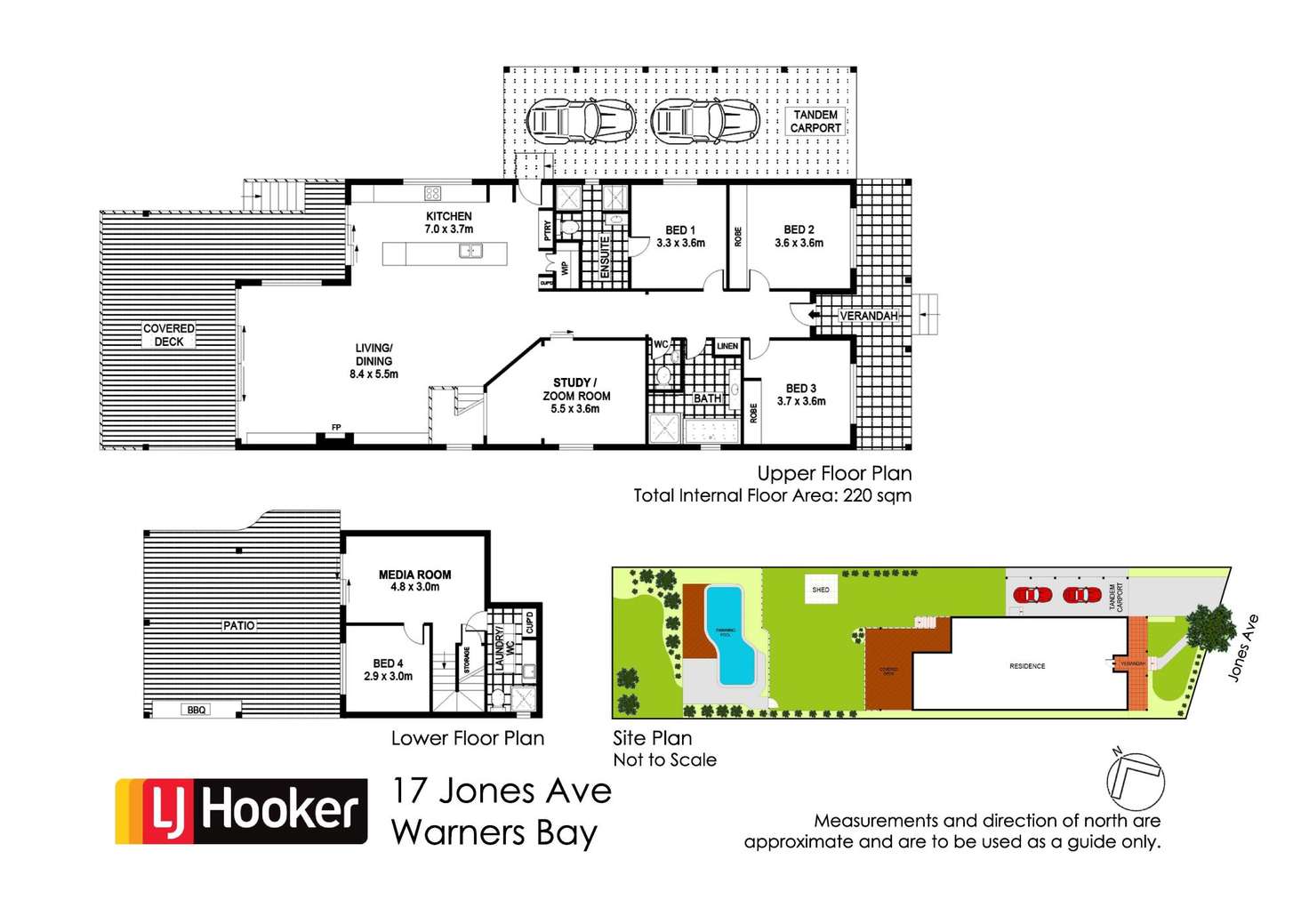Floorplan of Homely house listing, 17 Jones Avenue, Warners Bay NSW 2282