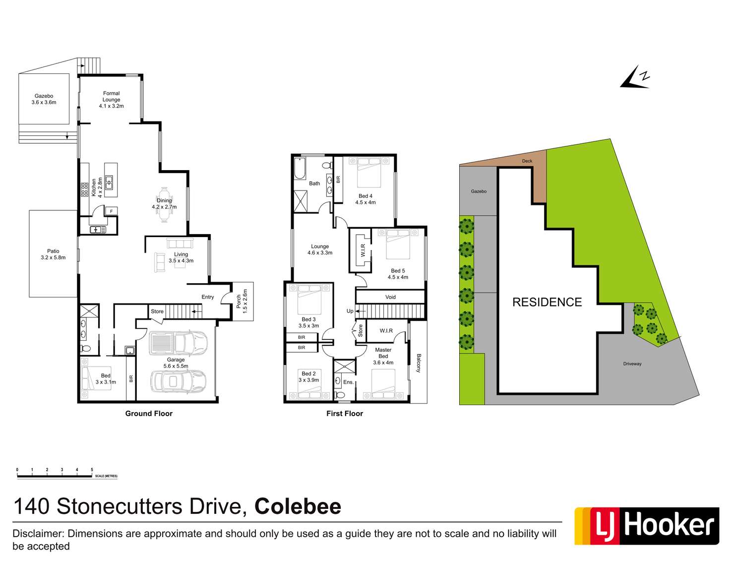 Floorplan of Homely house listing, 140 Stonecutters Drive, Colebee NSW 2761