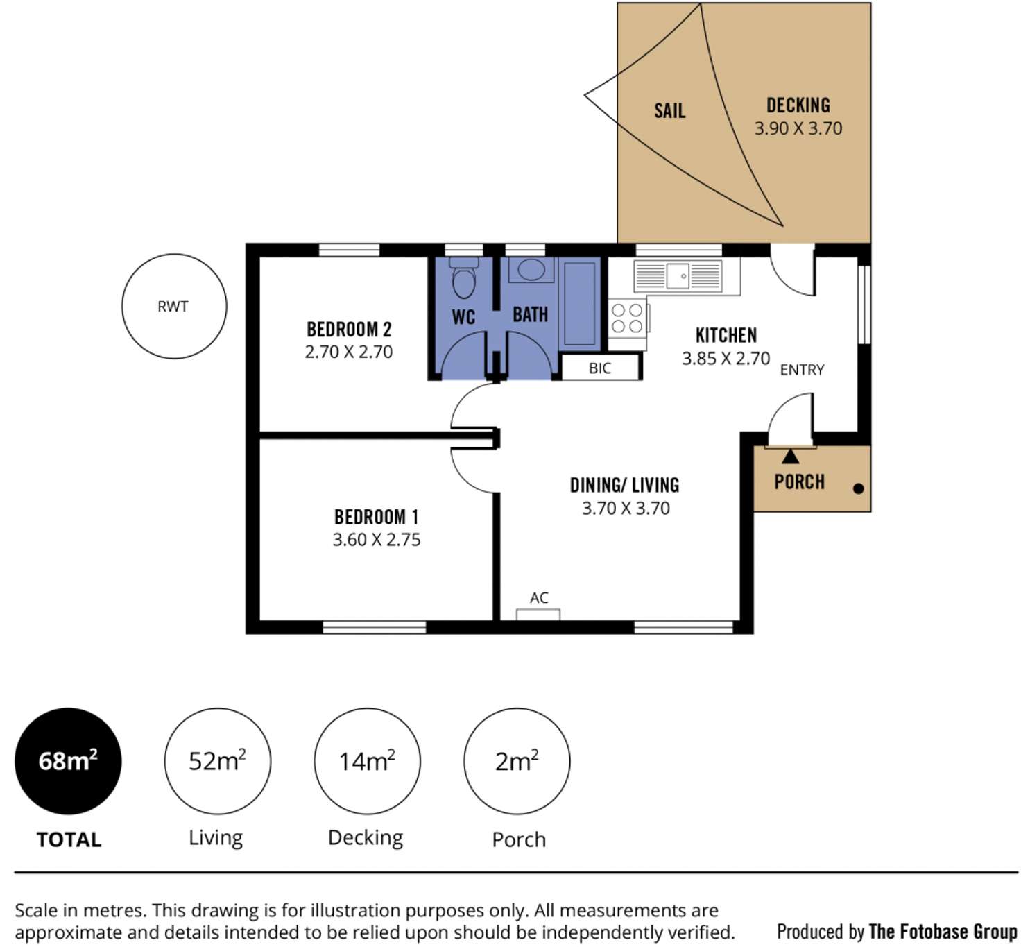 Floorplan of Homely house listing, 12 Croser Avenue, Aldinga Beach SA 5173