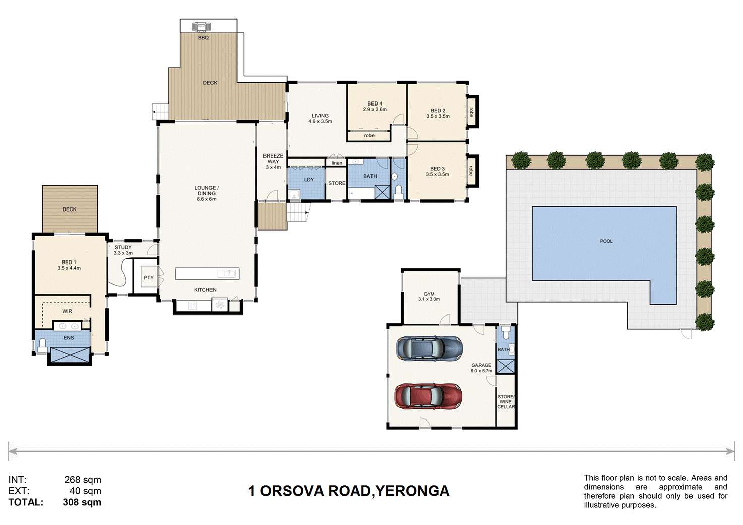 Floorplan of Homely house listing, 1 Orsova Road, Yeronga QLD 4104