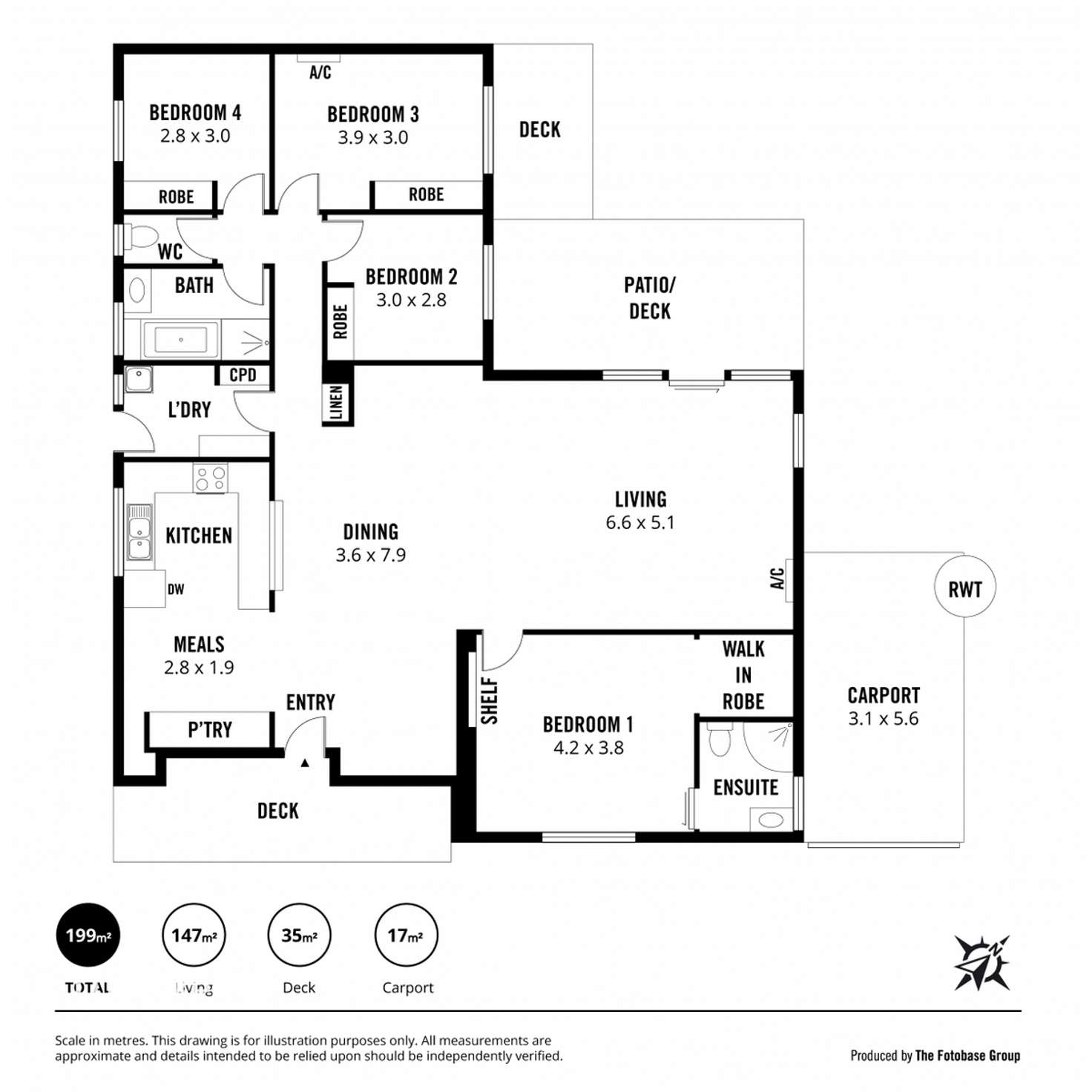 Floorplan of Homely house listing, 1 Warwick Street, Salisbury East SA 5109