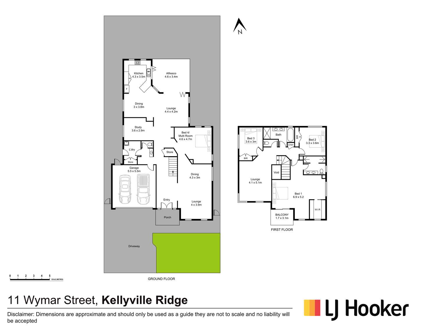 Floorplan of Homely house listing, 11 Wymar Street, Kellyville Ridge NSW 2155