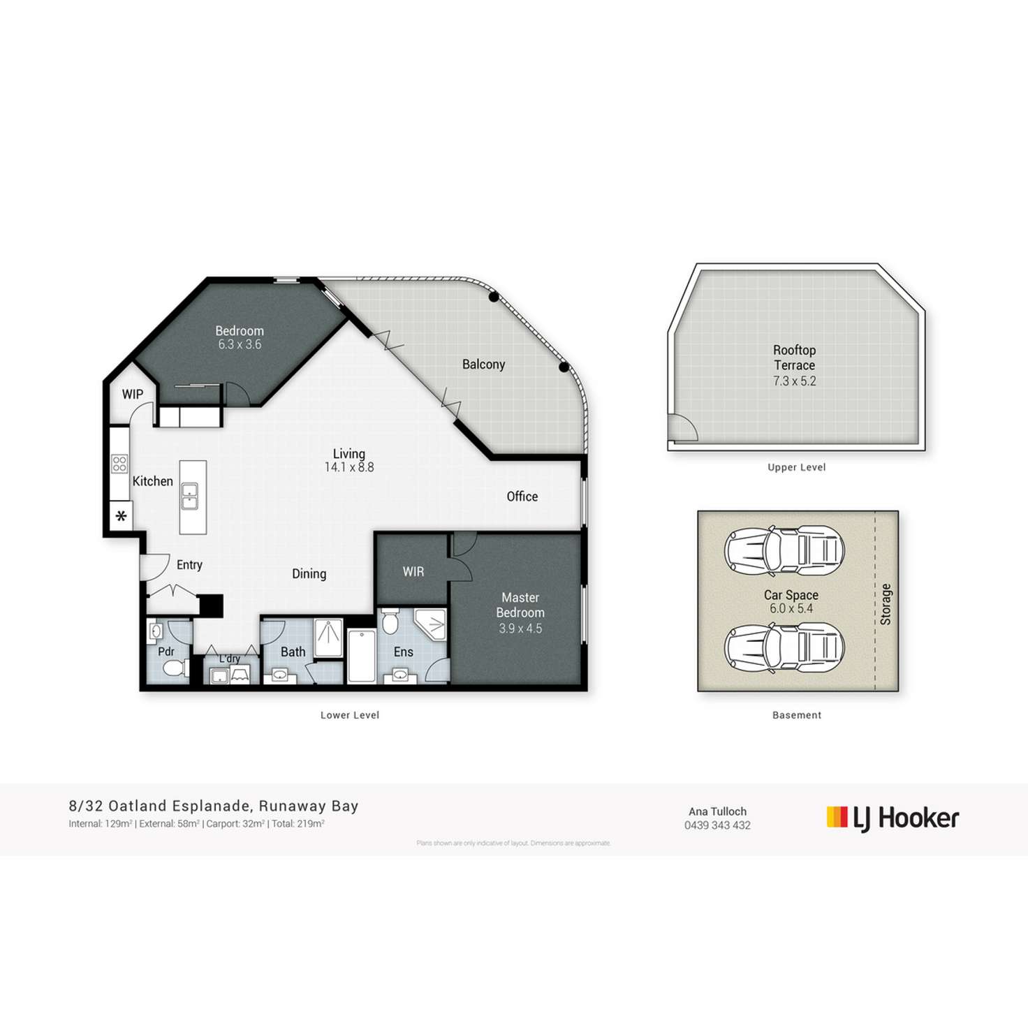 Floorplan of Homely unit listing, 8/32-34 Oatland Esplanade, Runaway Bay QLD 4216