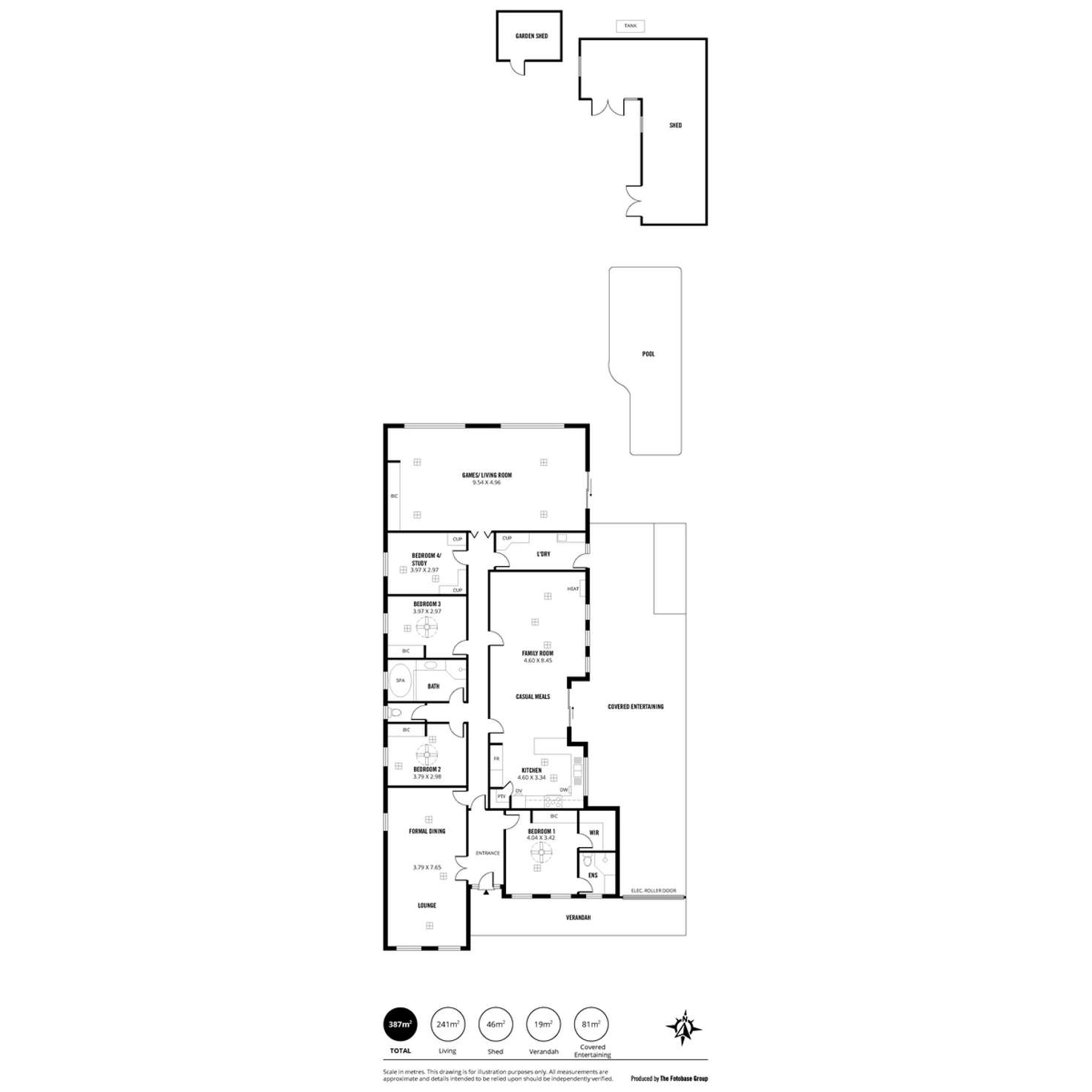 Floorplan of Homely house listing, 42 Haig Street, Netherby SA 5062