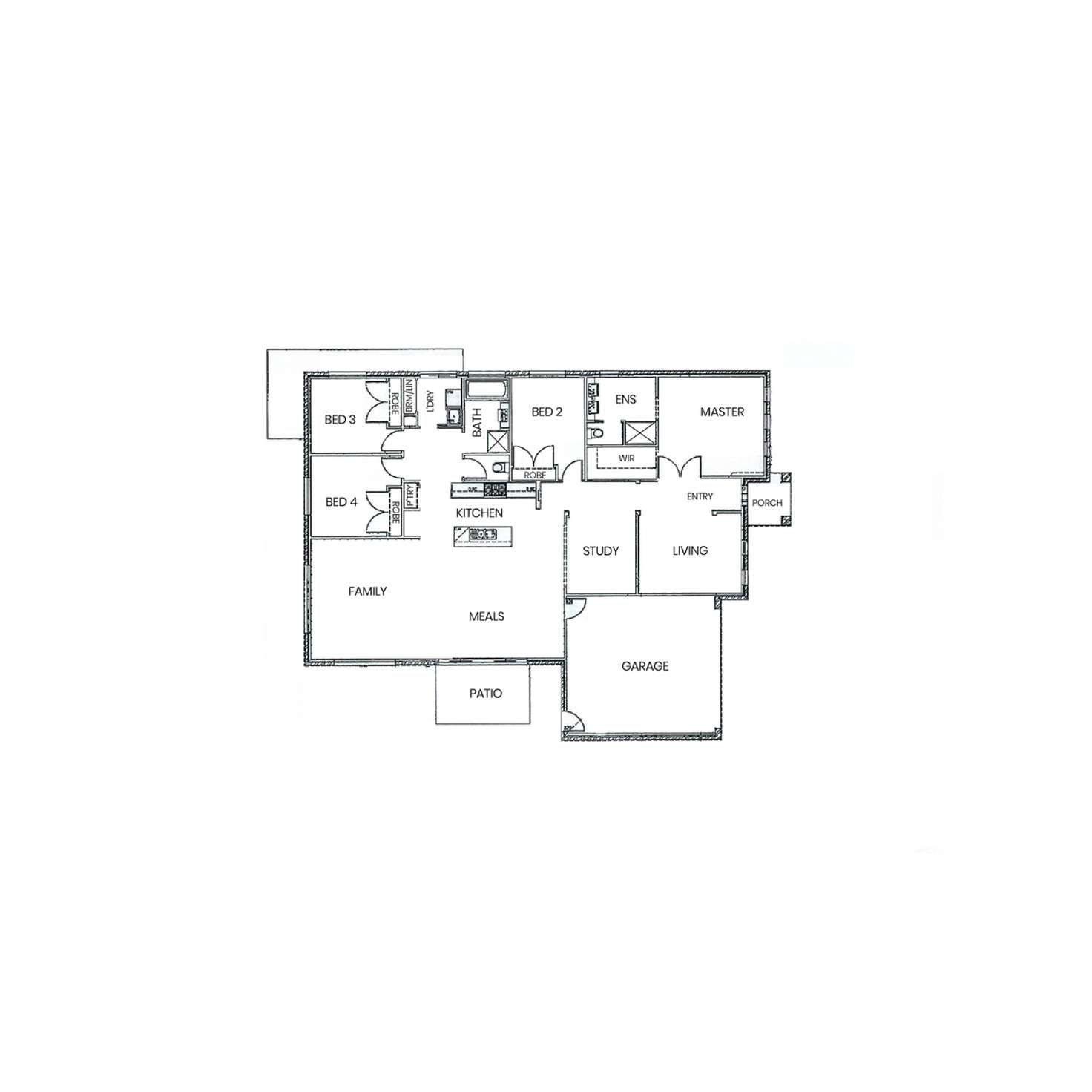 Floorplan of Homely house listing, 87 Tristania Drive, Point Cook VIC 3030