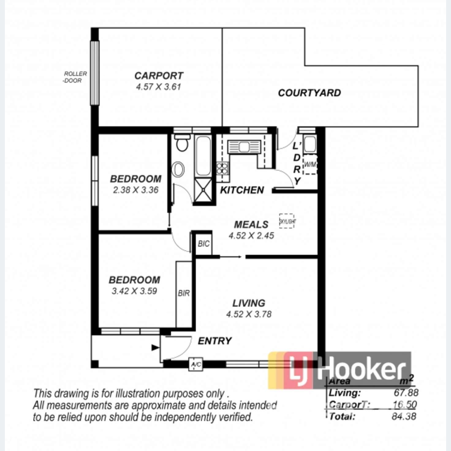 Floorplan of Homely unit listing, 9/17 Thirza Avenue, Mitchell Park SA 5043