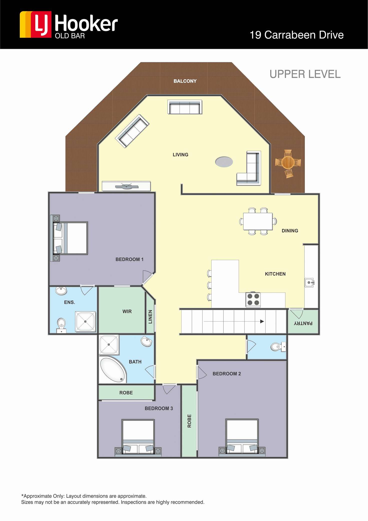 Floorplan of Homely house listing, 19 Carrabeen Drive, Old Bar NSW 2430