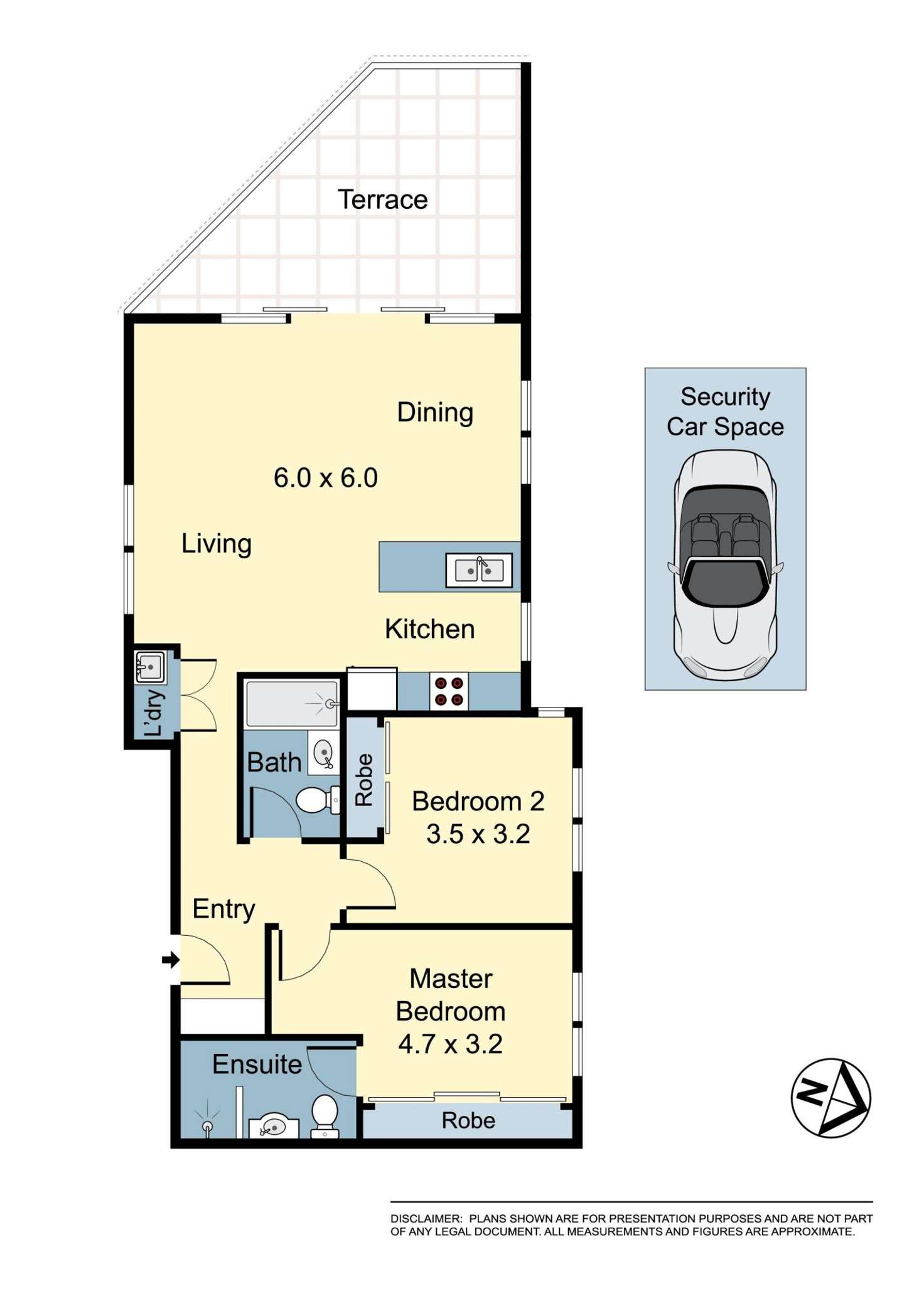 Floorplan of Homely apartment listing, 2/24 Church Street, Randwick NSW 2031