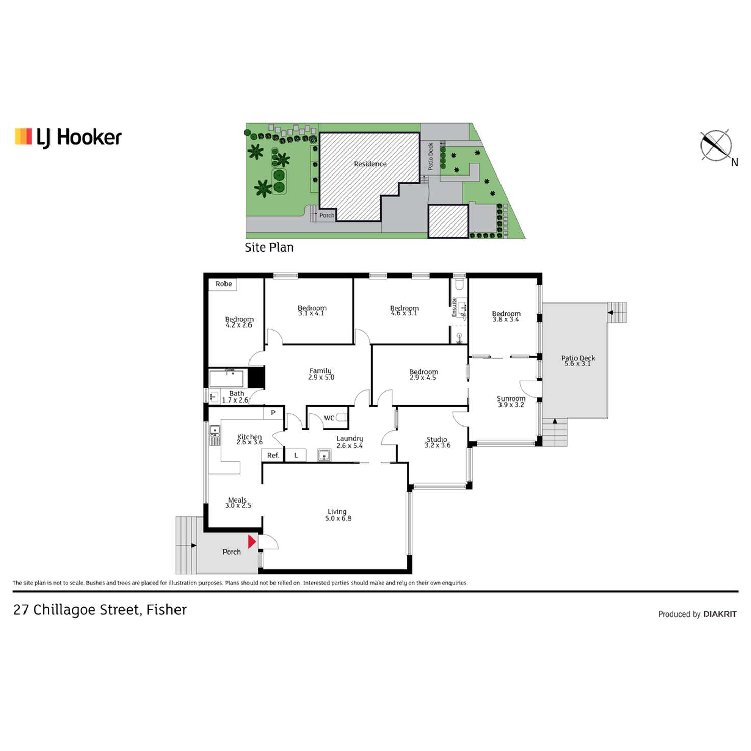 Floorplan of Homely house listing, 27 Chillagoe Street, Fisher ACT 2611