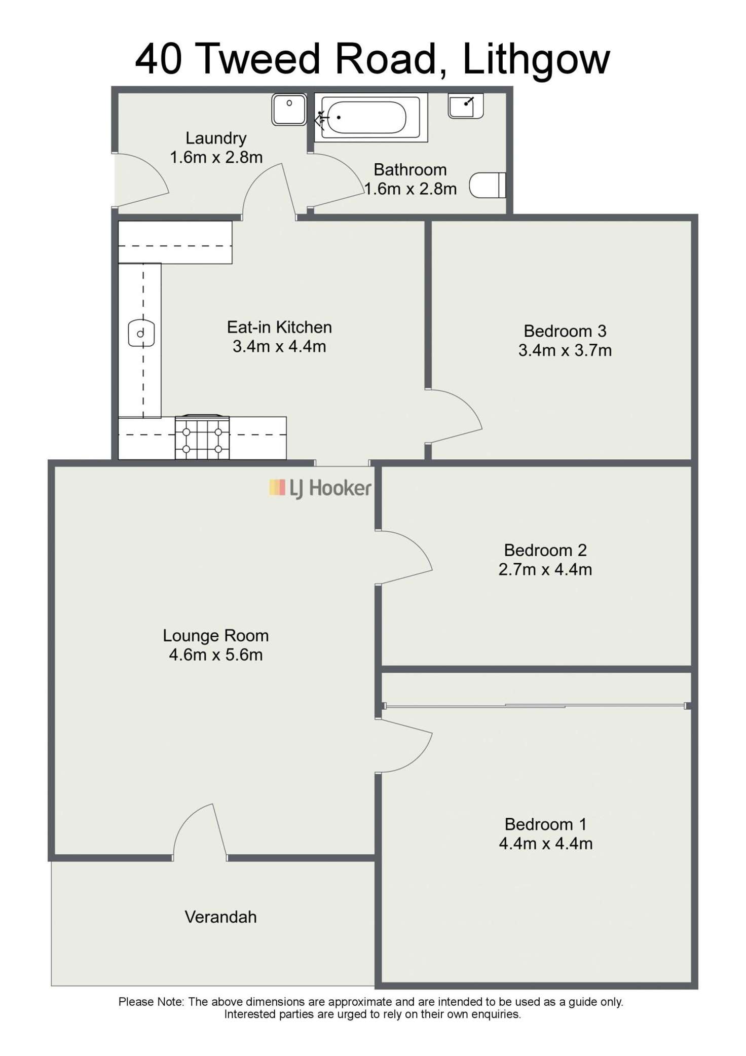 Floorplan of Homely house listing, 40 Tweed Road, Lithgow NSW 2790