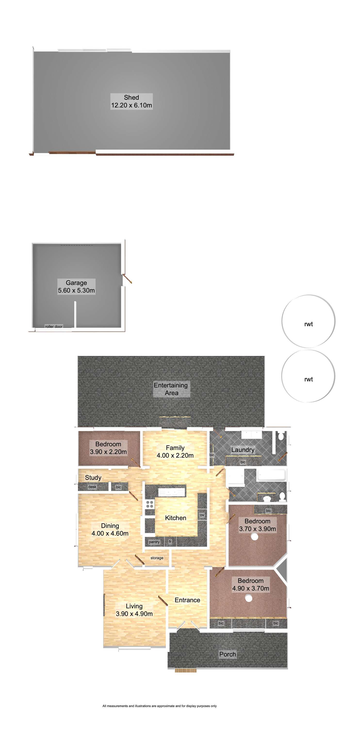 Floorplan of Homely house listing, 9 Grantley Avenue, Victor Harbor SA 5211
