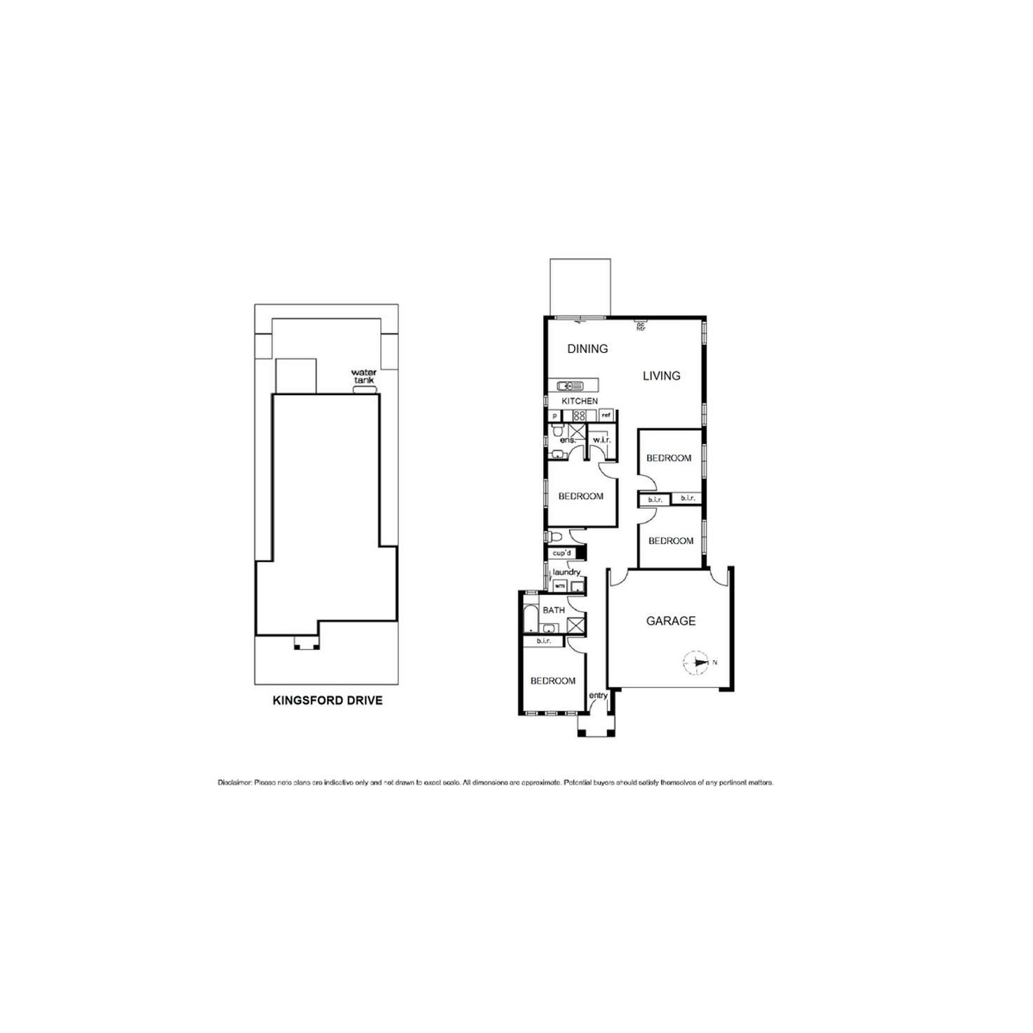 Floorplan of Homely house listing, 80 Kingsford Drive, Point Cook VIC 3030