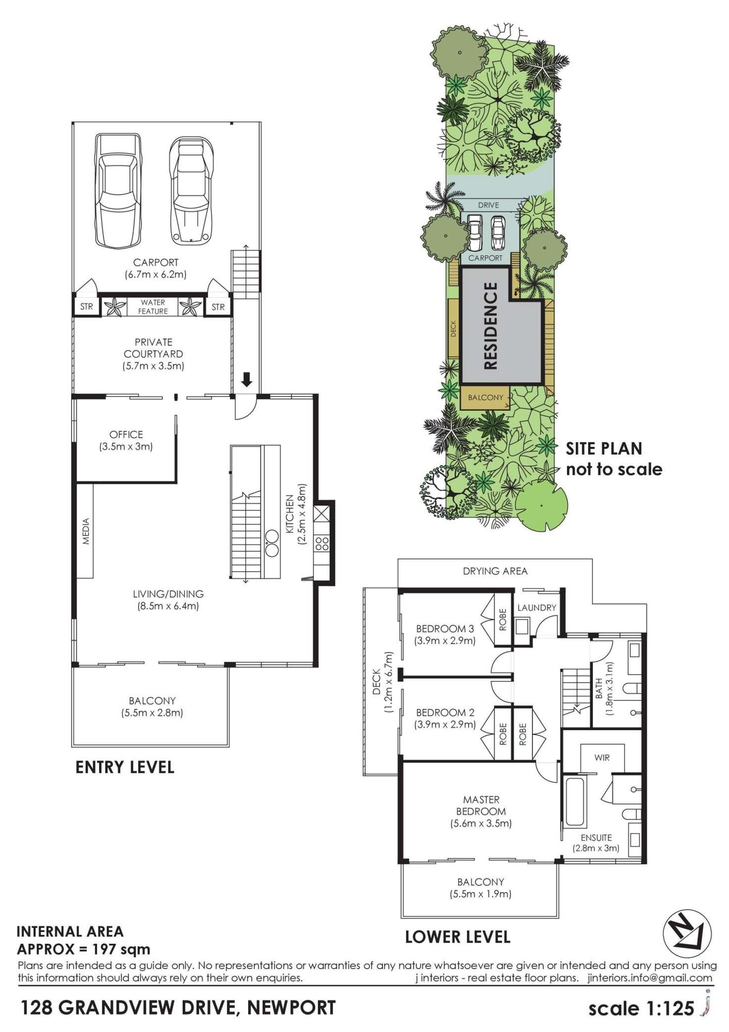 Floorplan of Homely house listing, 128 Grandview Drive, Newport NSW 2106