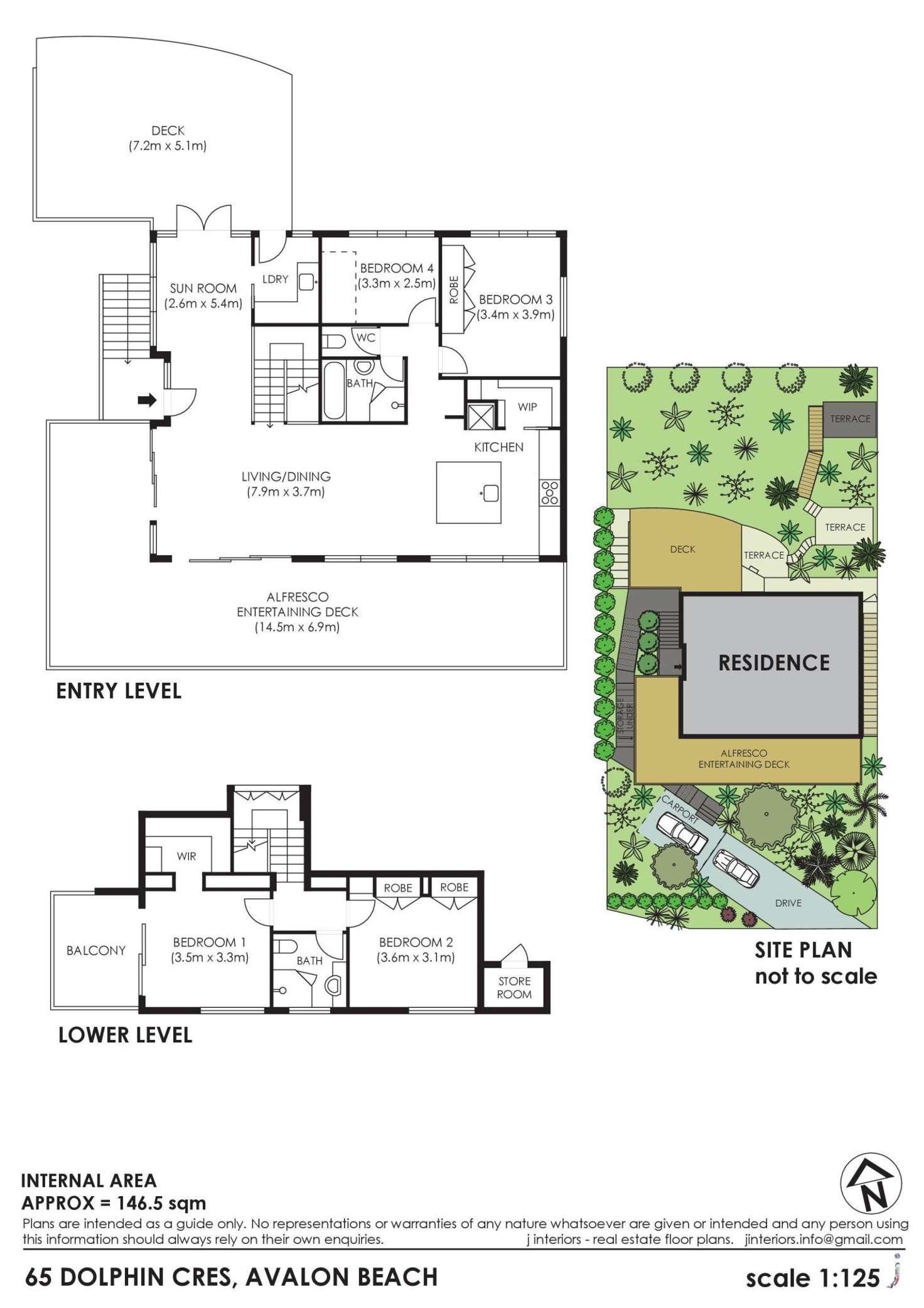 Floorplan of Homely house listing, 65 Dolphin Crescent, Avalon Beach NSW 2107