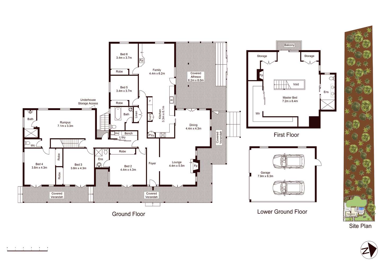 Floorplan of Homely house listing, 5 Truro Place, Dural NSW 2158