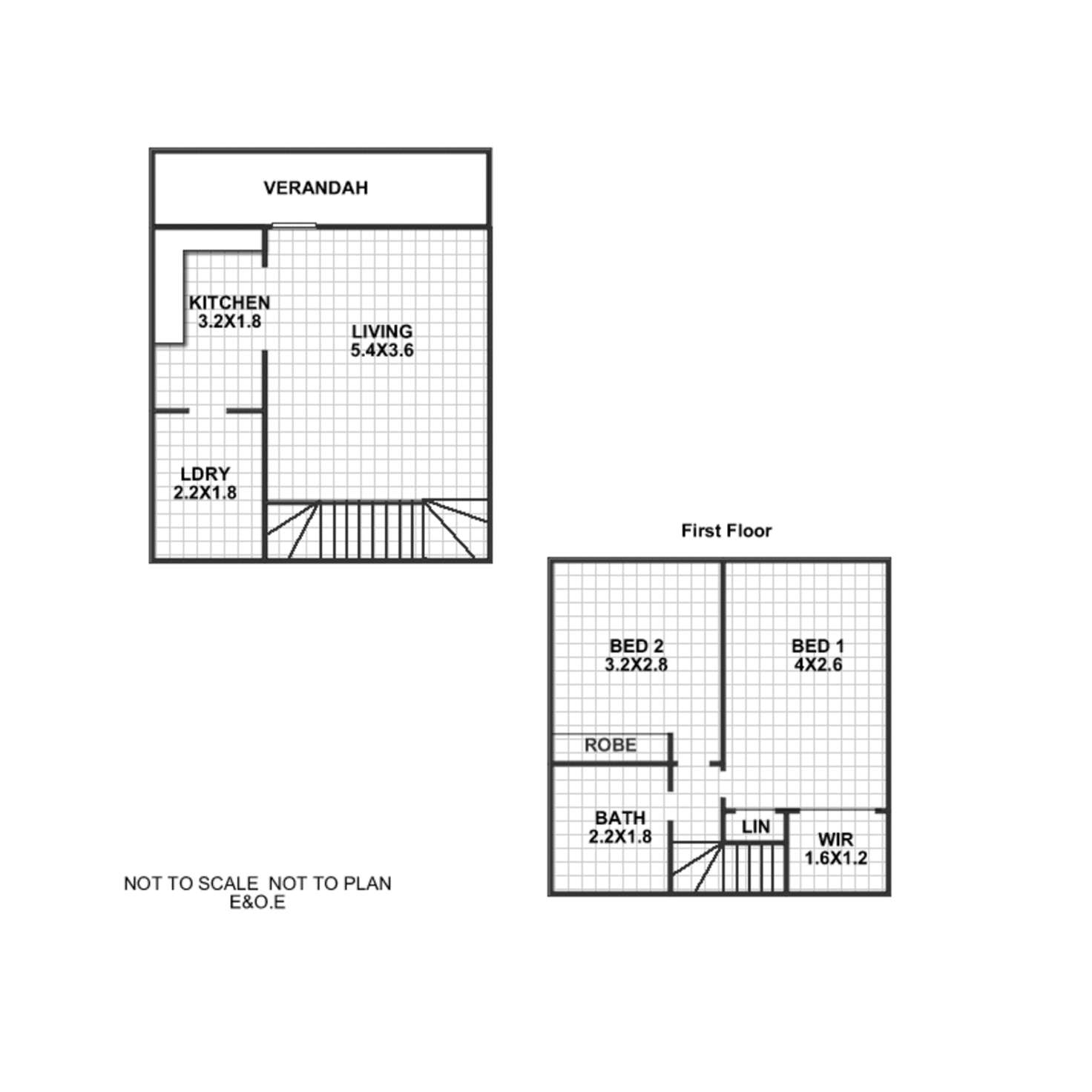 Floorplan of Homely townhouse listing, 139/81 King William Street, Bayswater WA 6053