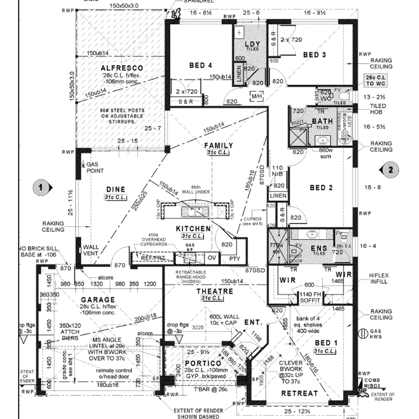 Floorplan of Homely house listing, 20 Westfield Way, Australind WA 6233