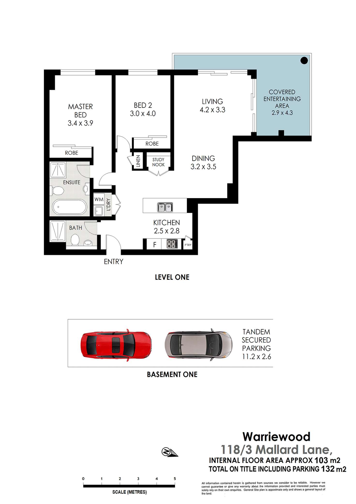 Floorplan of Homely unit listing, 118/3 Mallard Lane, Warriewood NSW 2102
