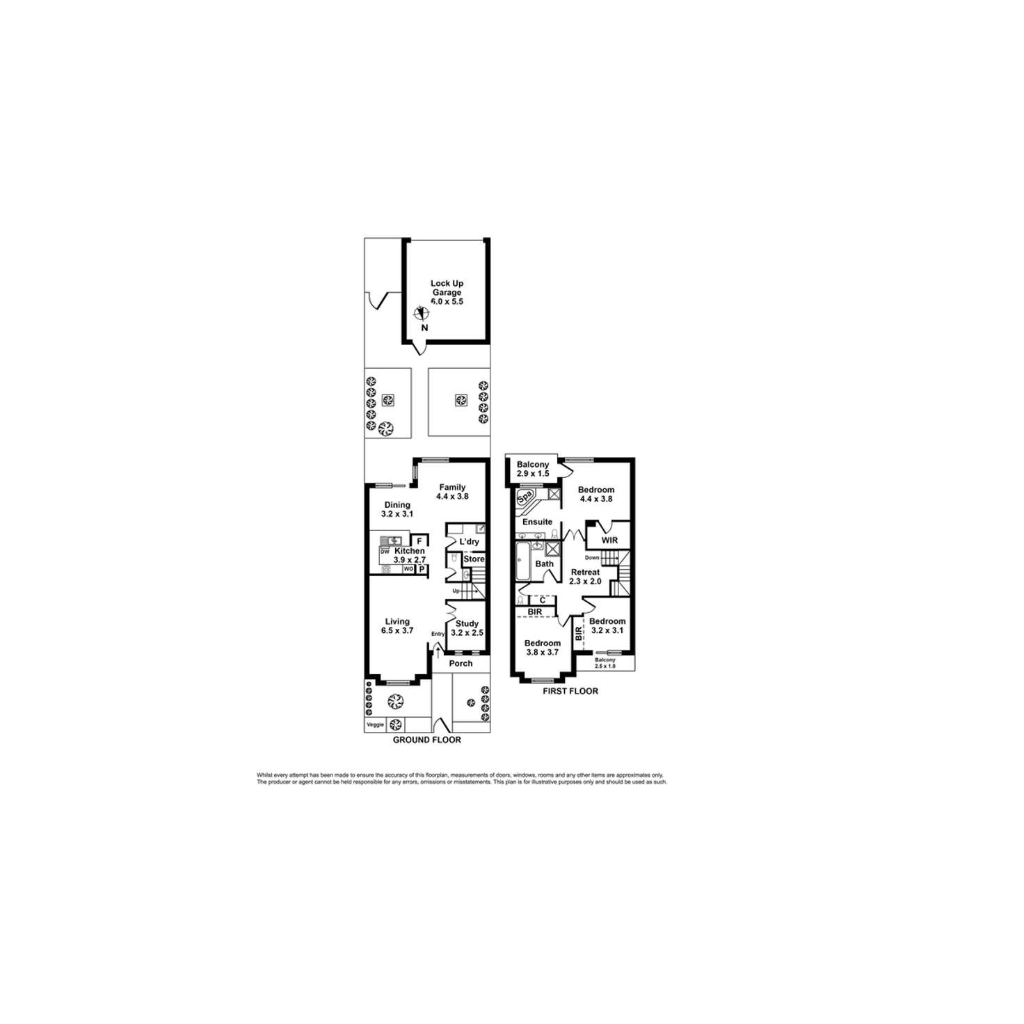 Floorplan of Homely townhouse listing, 49 Lincolnheath Boulevard, Point Cook VIC 3030