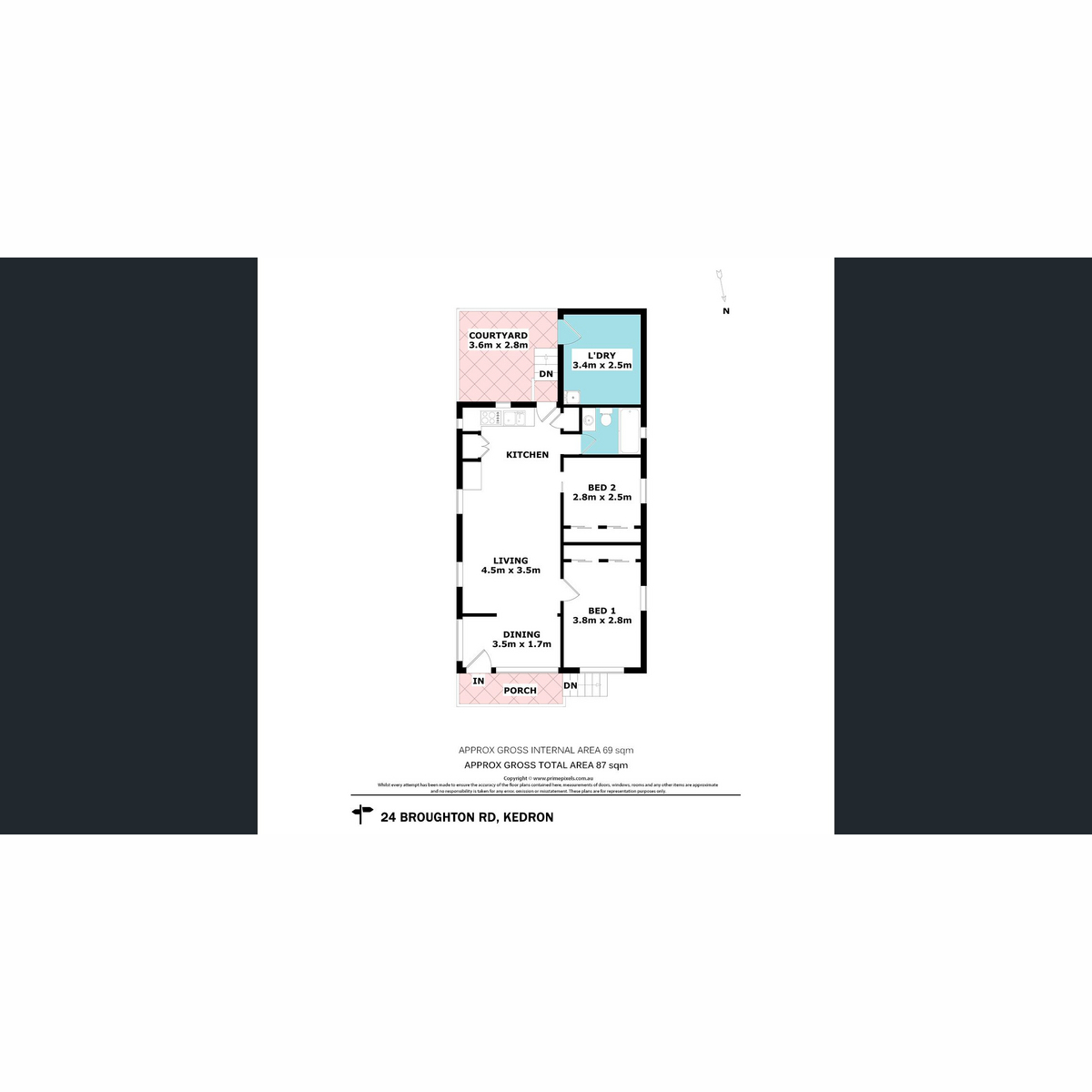 Floorplan of Homely house listing, 24 Broughton Road, Kedron QLD 4031