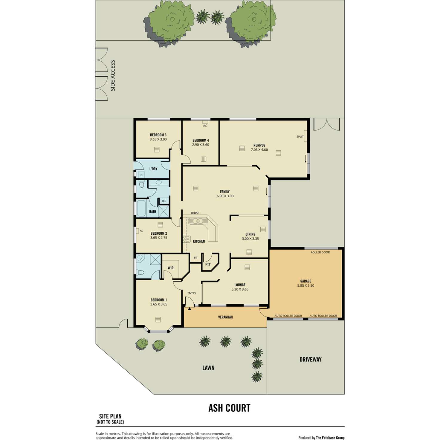 Floorplan of Homely house listing, 1 Ash Court, Paralowie SA 5108
