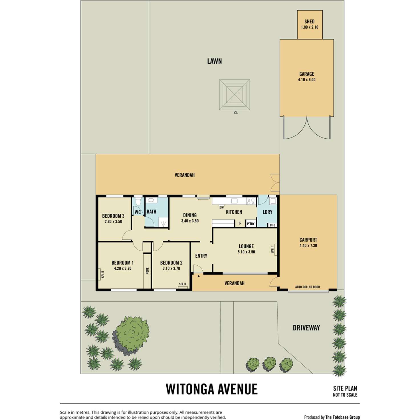 Floorplan of Homely house listing, 50 Witonga Avenue, Salisbury North SA 5108