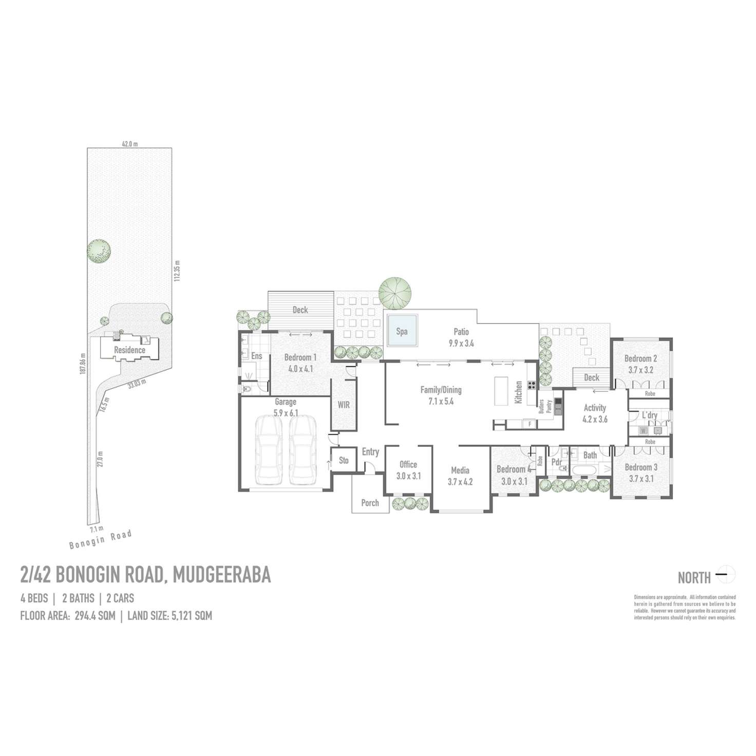 Floorplan of Homely house listing, 2/42 Bonogin Road, Mudgeeraba QLD 4213