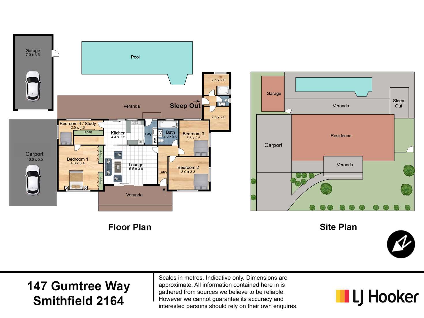 Floorplan of Homely house listing, 147 Gumtree Way, Smithfield NSW 2164