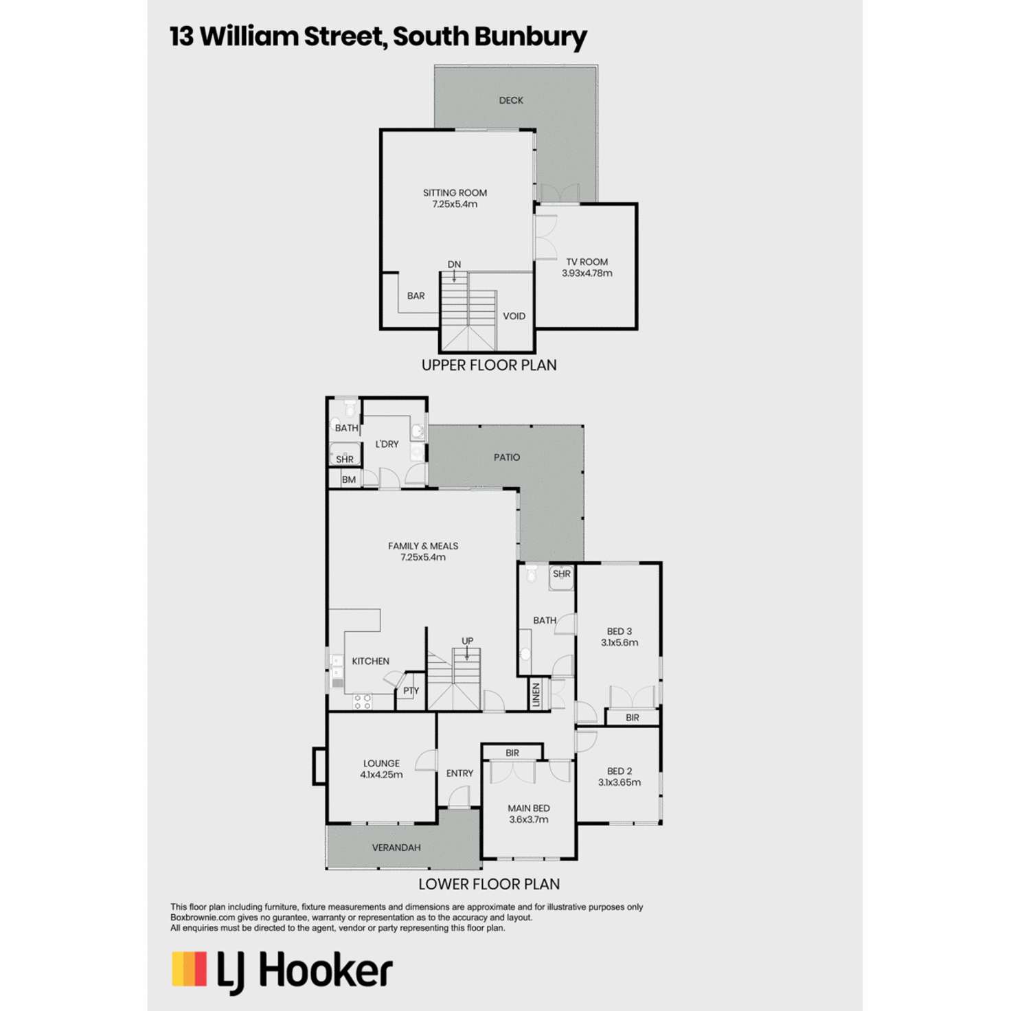 Floorplan of Homely house listing, 13 William Street, South Bunbury WA 6230