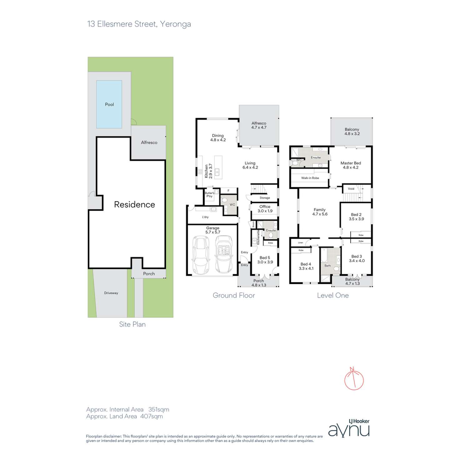 Floorplan of Homely house listing, 13 Ellesmere Street, Yeronga QLD 4104