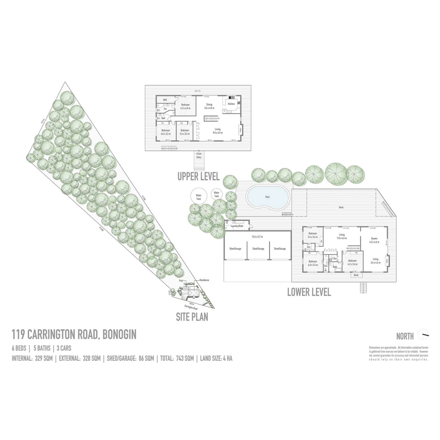 Floorplan of Homely house listing, 119 Carrington Road, Bonogin QLD 4213