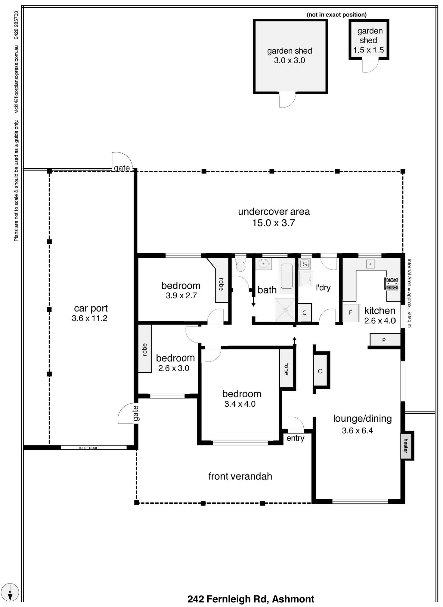 Floorplan of Homely house listing, 242 Fernleigh Road, Ashmont NSW 2650