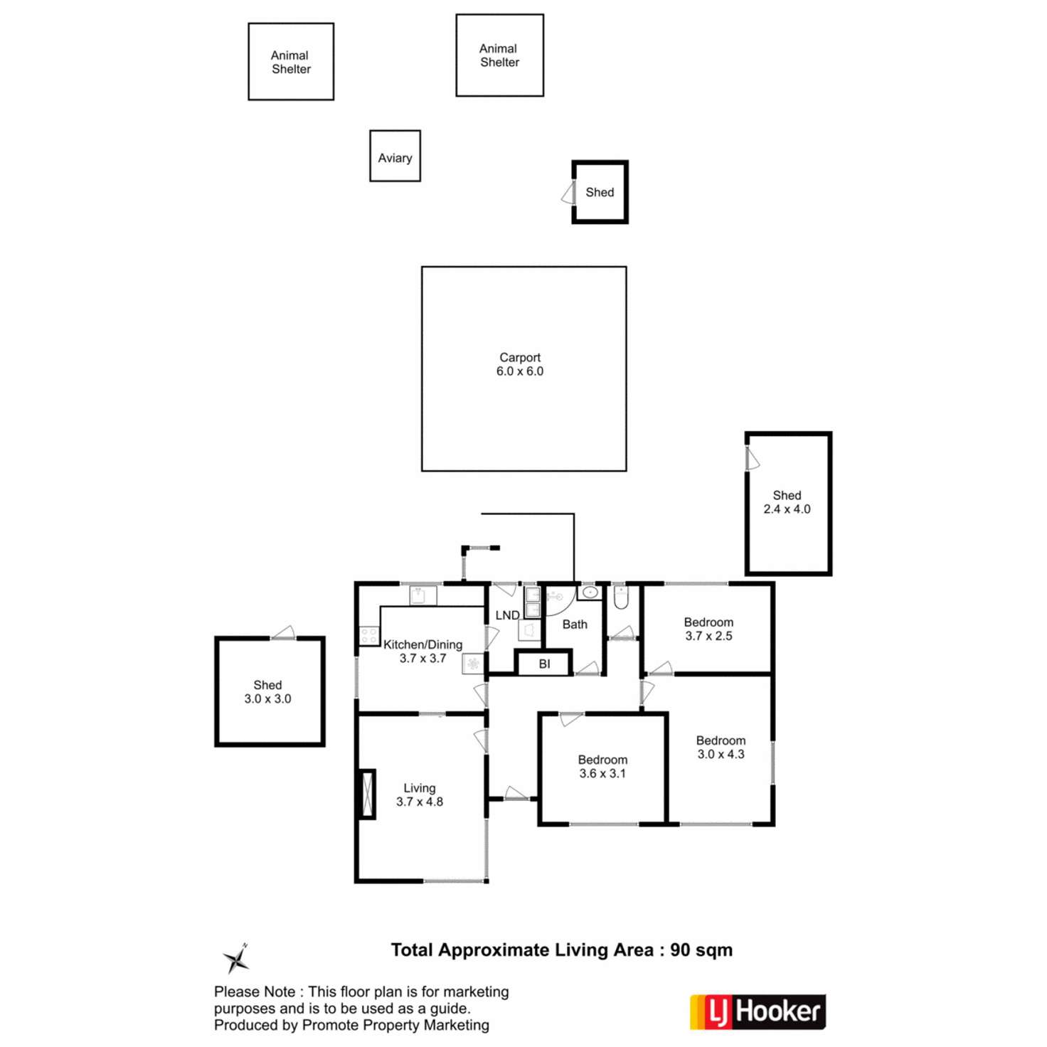 Floorplan of Homely house listing, 13 Delmore Road, Forcett TAS 7173